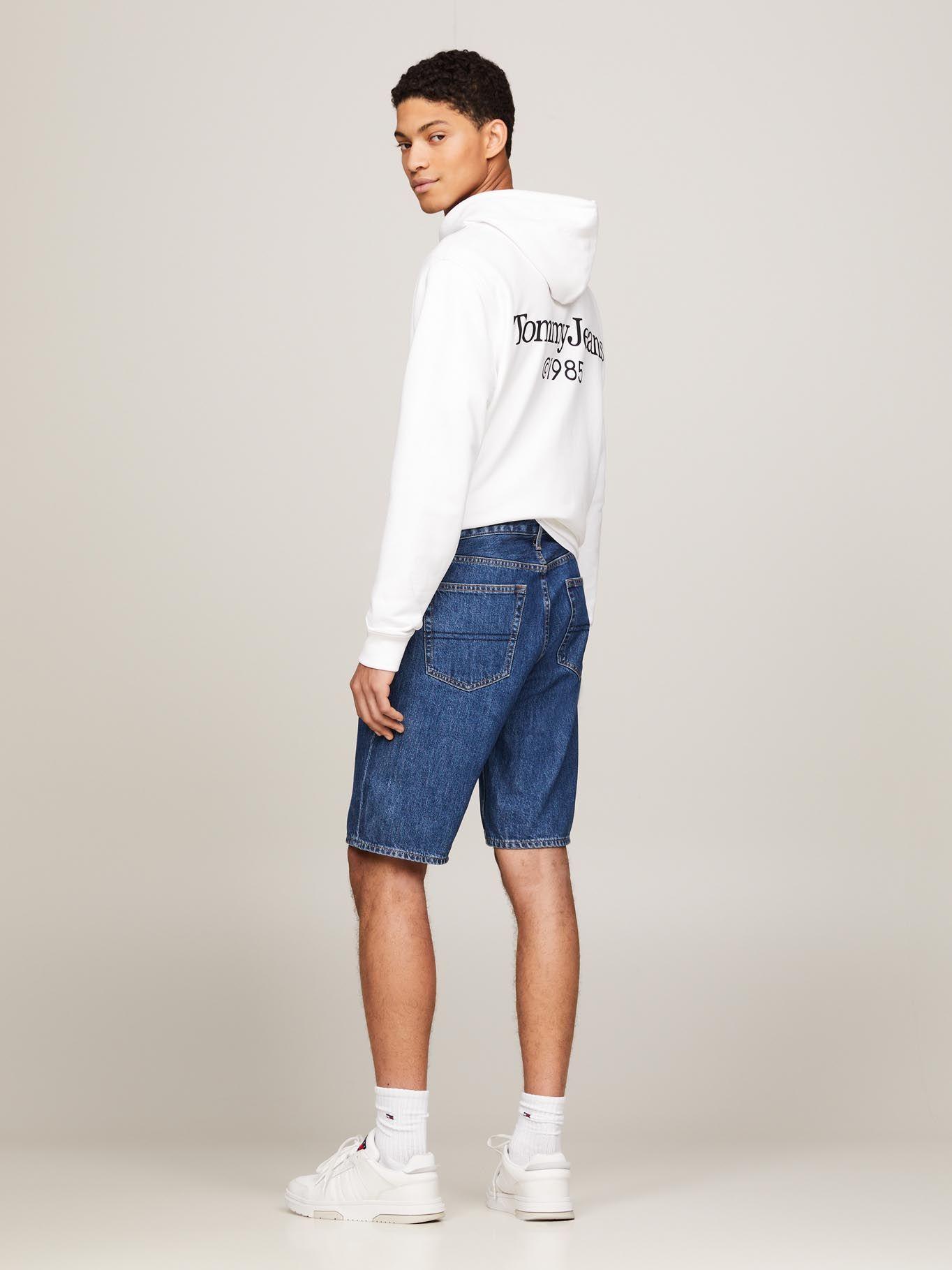 Shorts Denim Ryan Straight Fit Azul Tommy Jeans-2