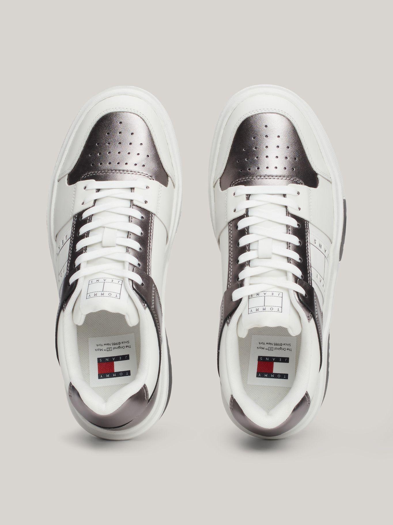 Zapatillas Brooklyn Metallic Blanco Tommy Hilfiger-2