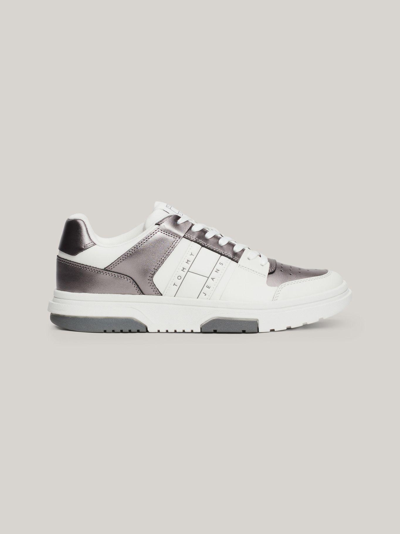 Zapatillas Brooklyn Metallic Blanco Tommy Hilfiger-4
