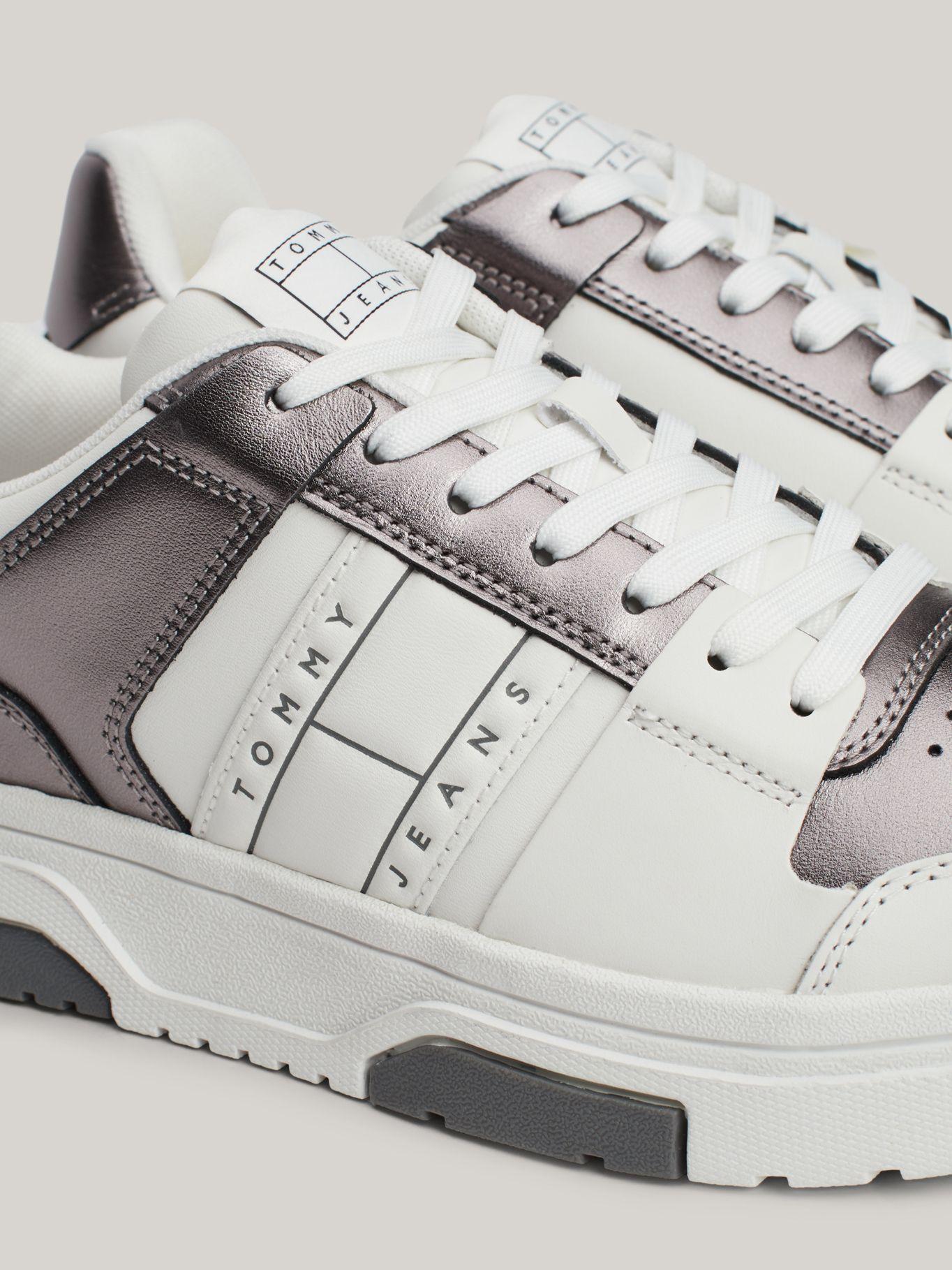 Zapatillas Brooklyn Metallic Blanco Tommy Hilfiger-6
