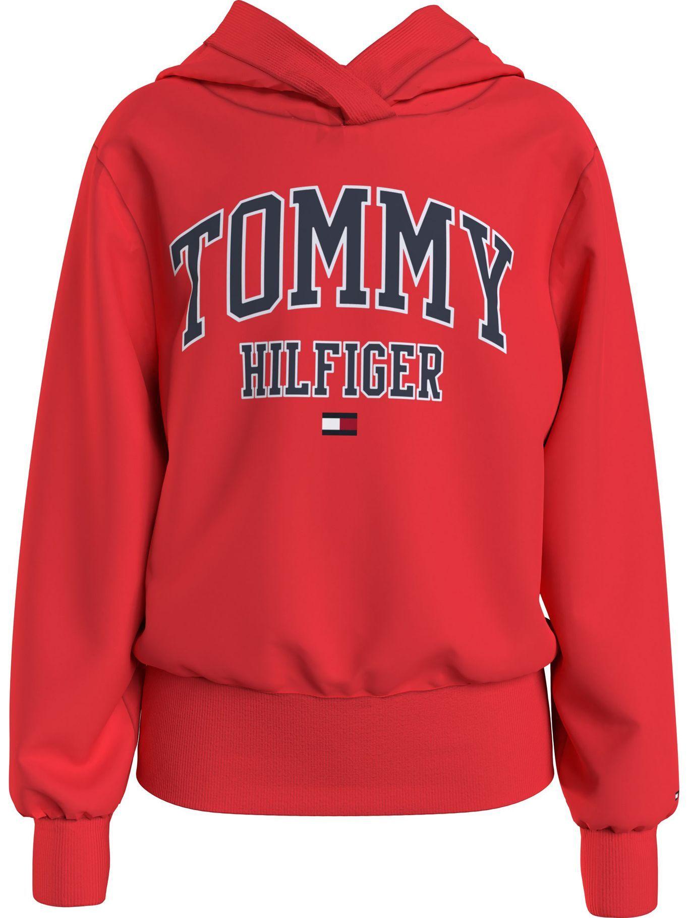 Polerón Hoodie Varsity Th Rojo Tommy Hilfiger-0
