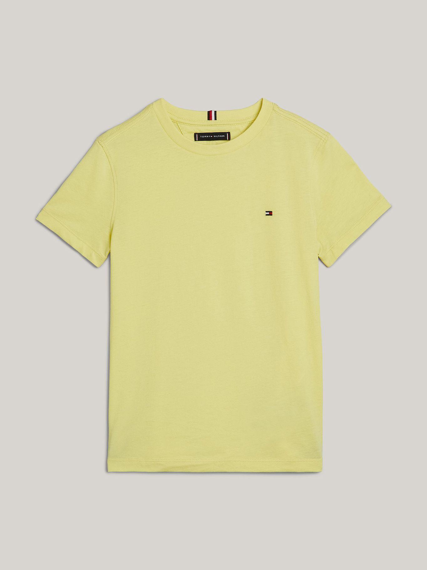 Polera Esential Cuello Redondo Amarillo Tommy Hilfiger-4