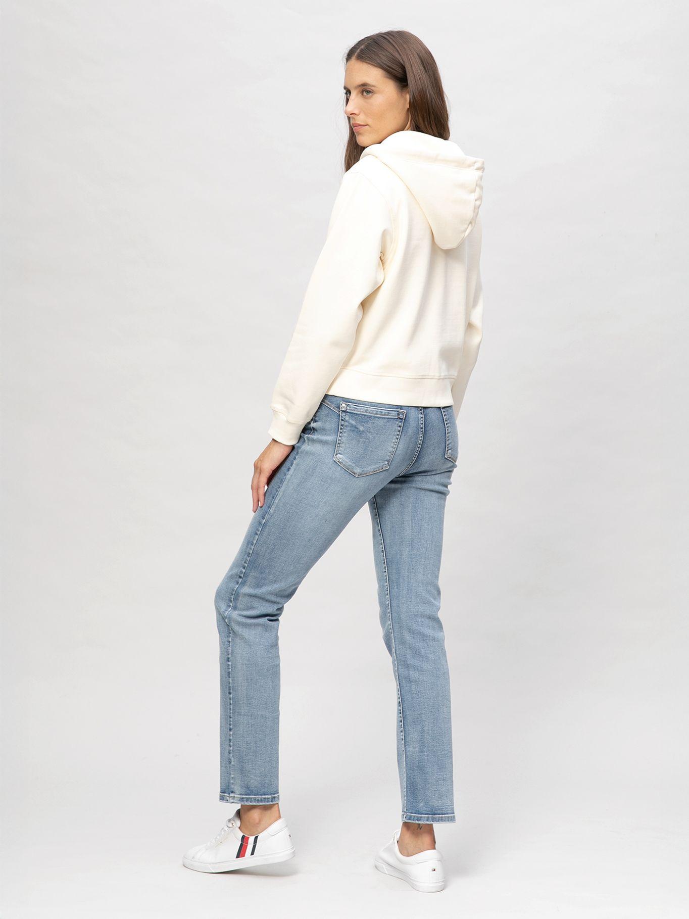 Polerón Con Logo/Gráfico Blanco Tommy Hilfiger-2