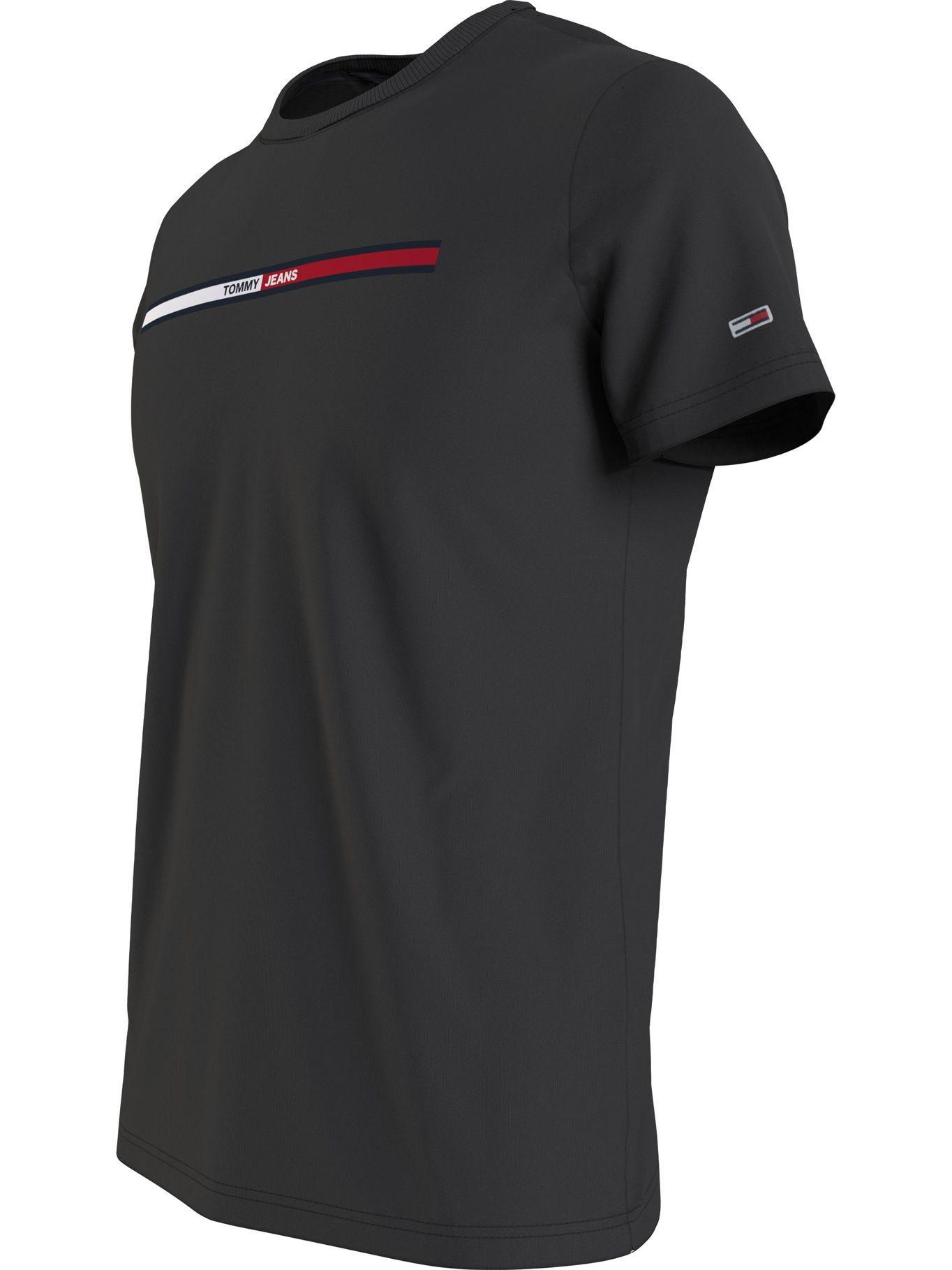Polera Essential Logo Negro Tommy Jeans-2