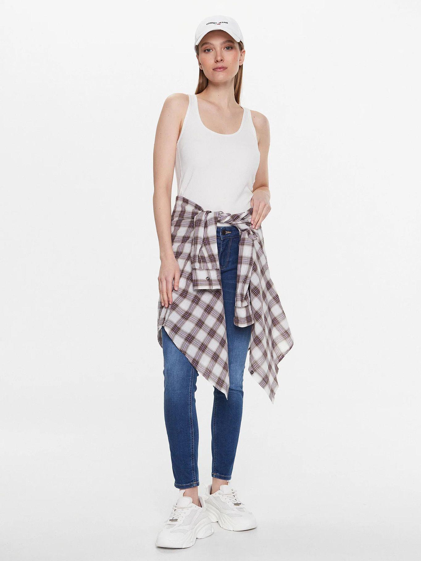 Jeans Scarlett Corte Bajo Skinny Fit Azul Tommy Jeans-1