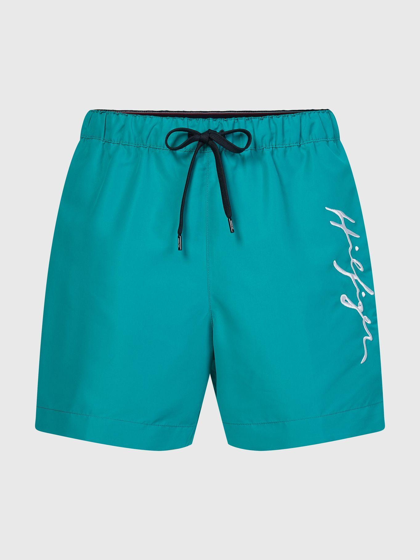 Traje De Baño Signature Medium Verde Tommy Hilfiger-3