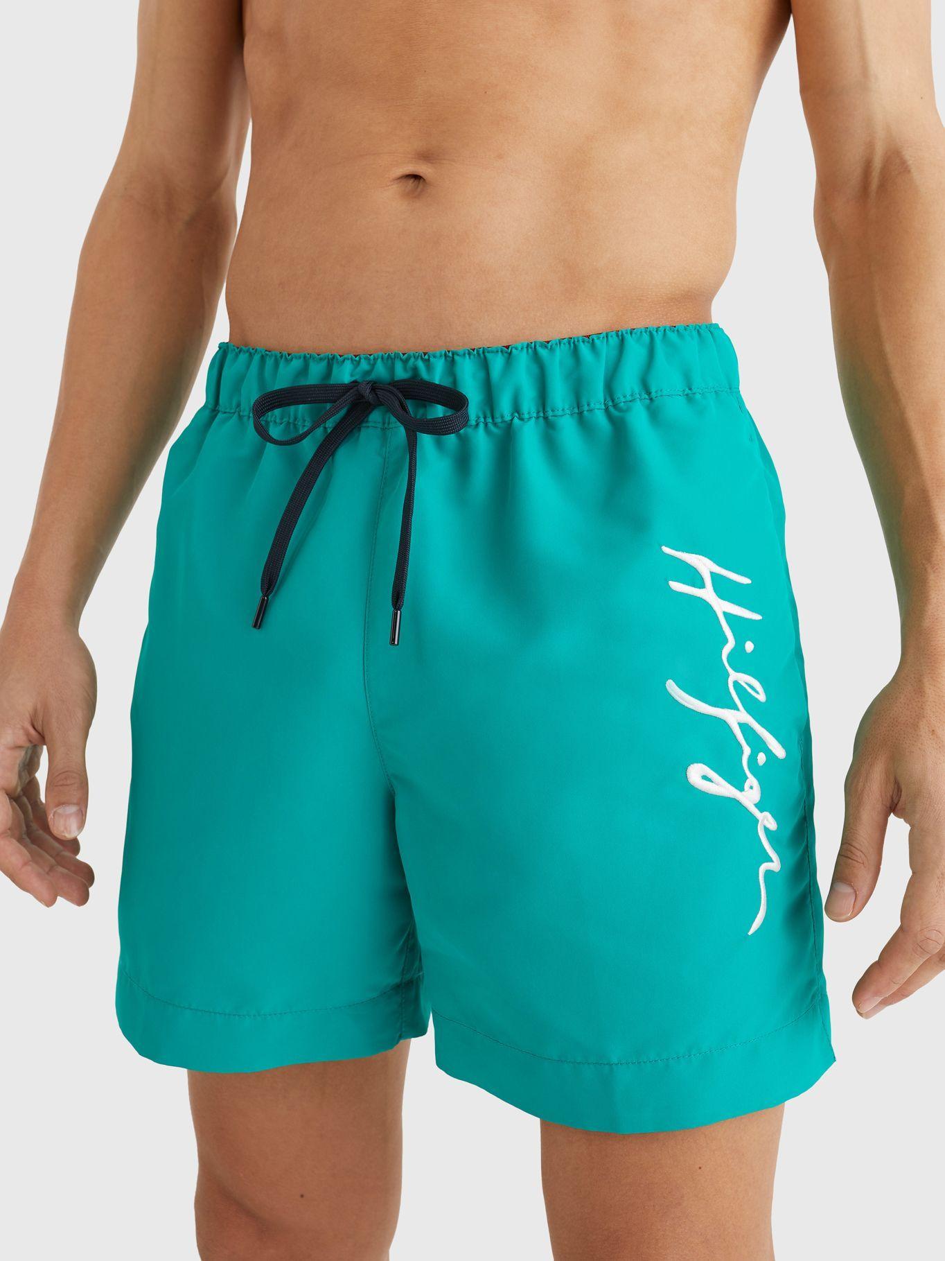 Traje De Baño Signature Medium Verde Tommy Hilfiger-2
