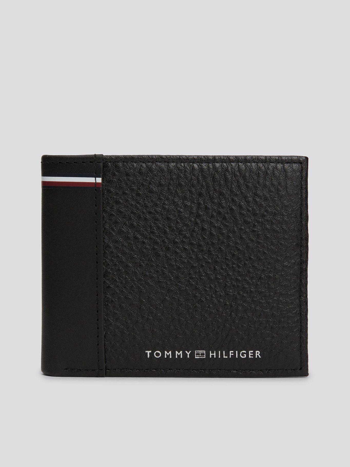 Billetera Con Mezcla De Texturas Negro Tommy Hilfiger-0