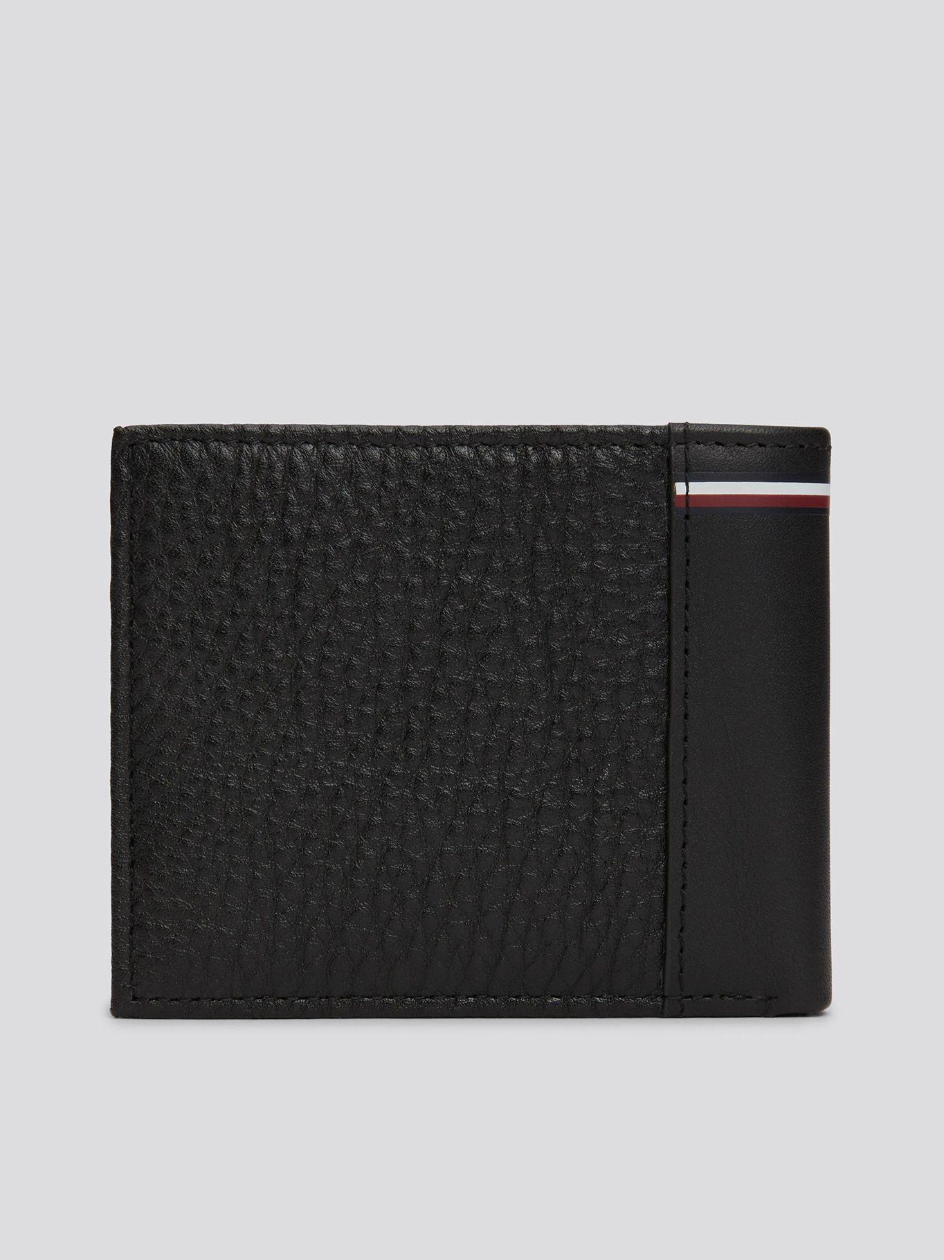 Billetera Con Mezcla De Texturas Negro Tommy Hilfiger-1