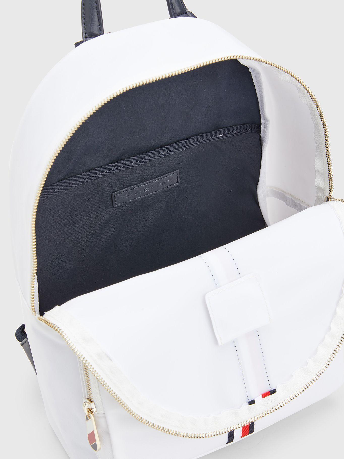 Mochila Stripe Iconic Blanco Tommy Hilfiger-3