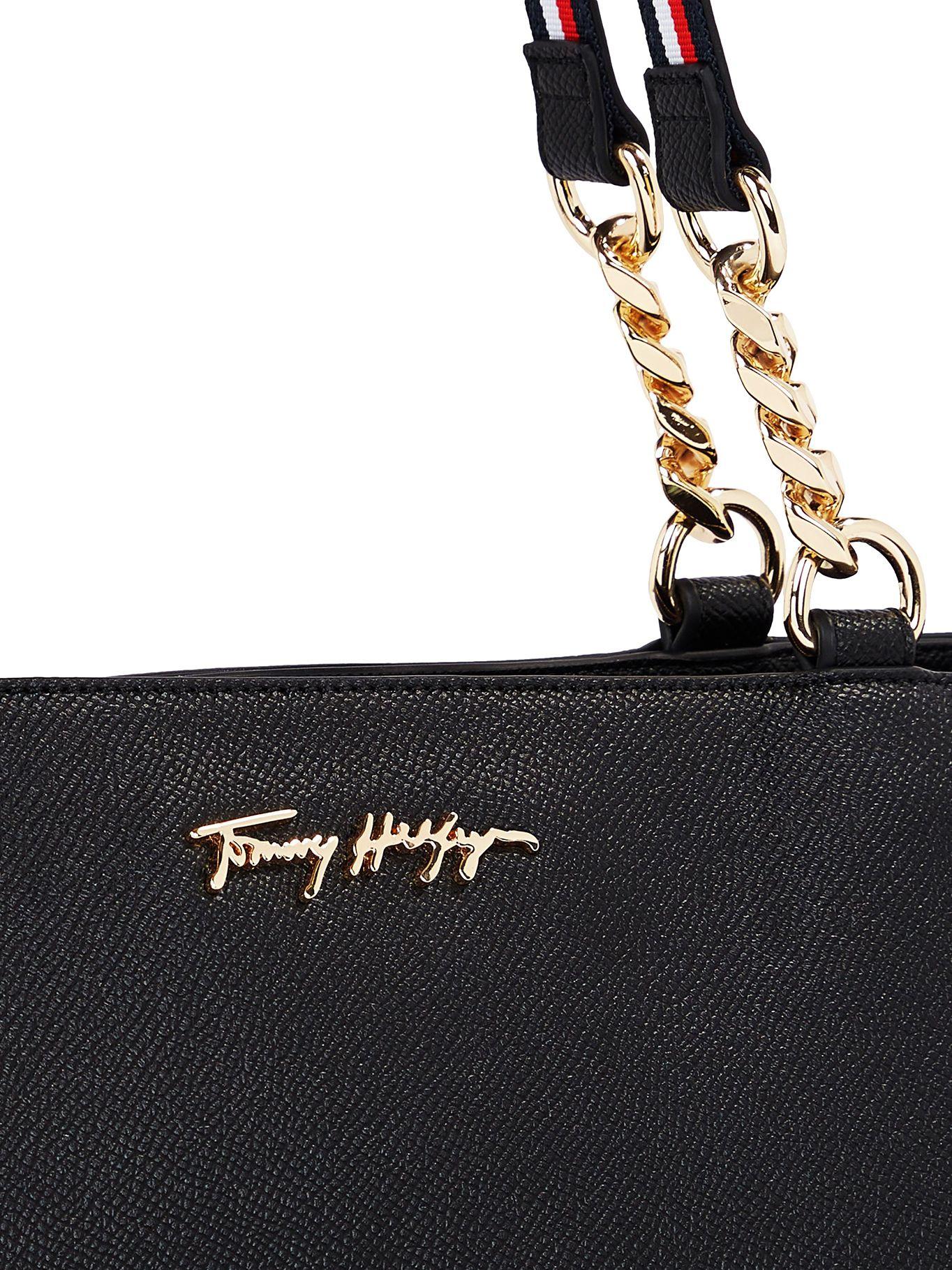 Bolso Tote Elegant Medium Negro Tommy Hilfiger-2