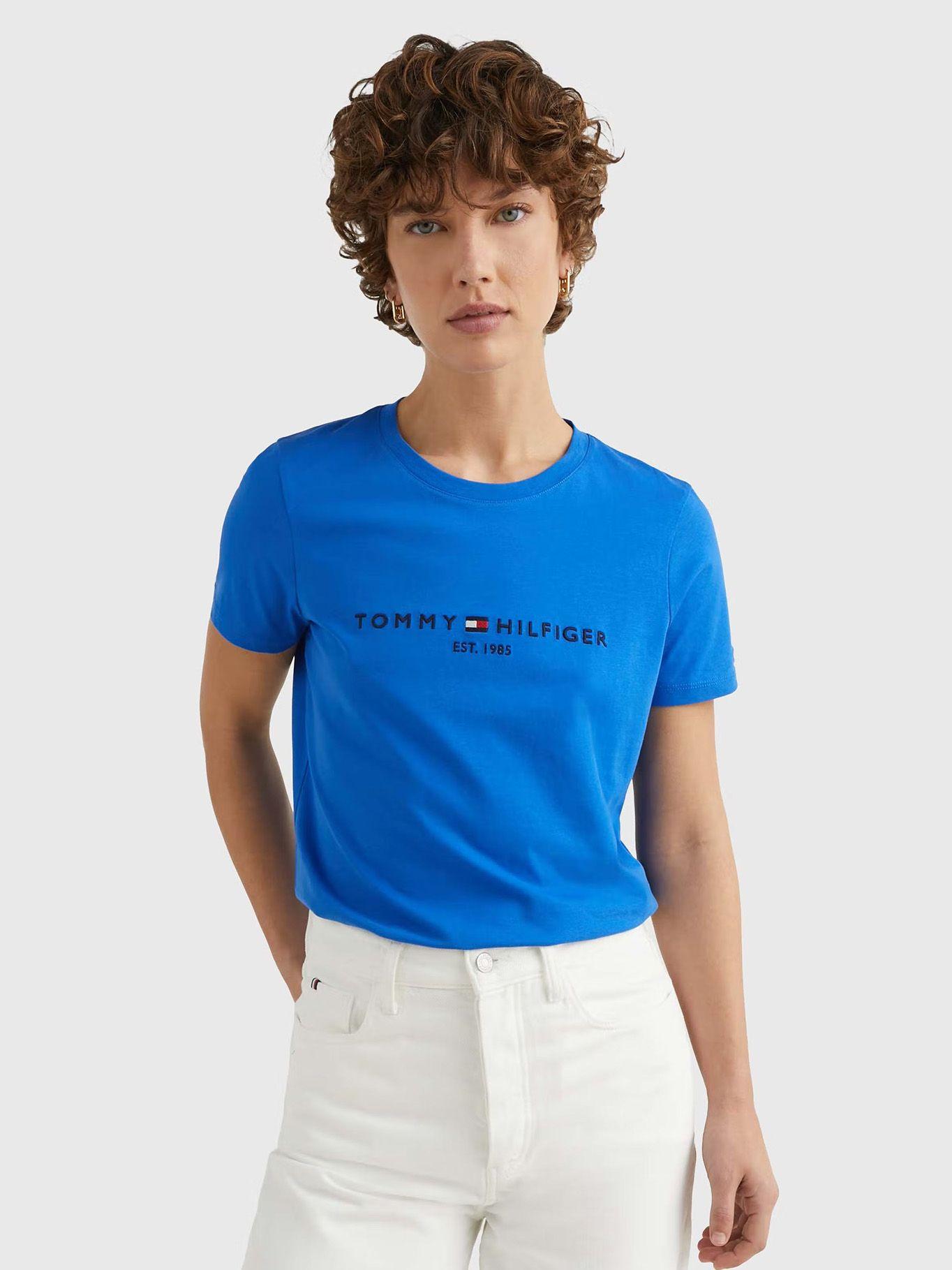 Polera C-Neck Azul Tommy Hilfiger-0