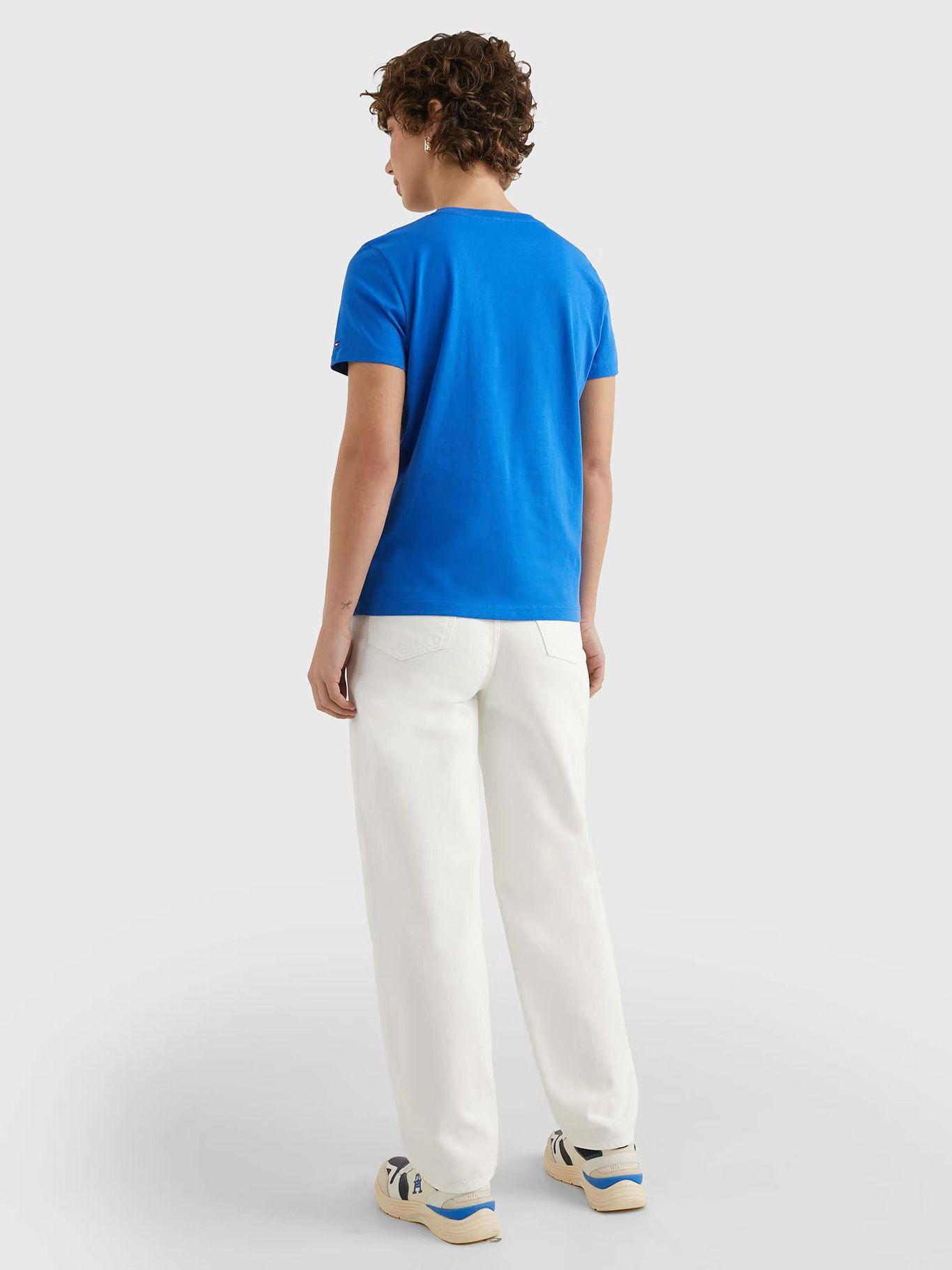 Polera C-Neck Azul Tommy Hilfiger-2