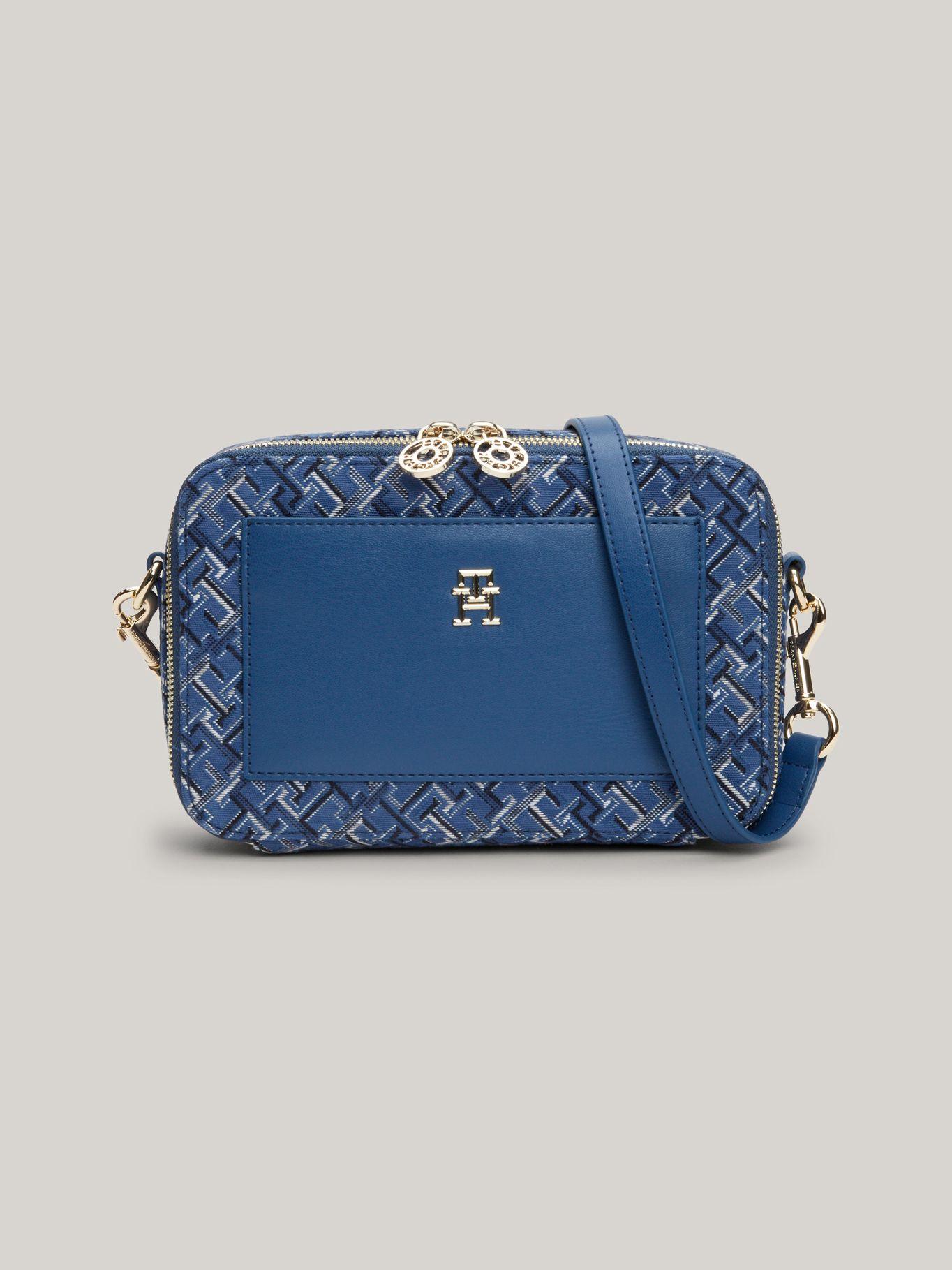 Bandolera Distinct  De Jacquard Azul Tommy Hilfiger-0