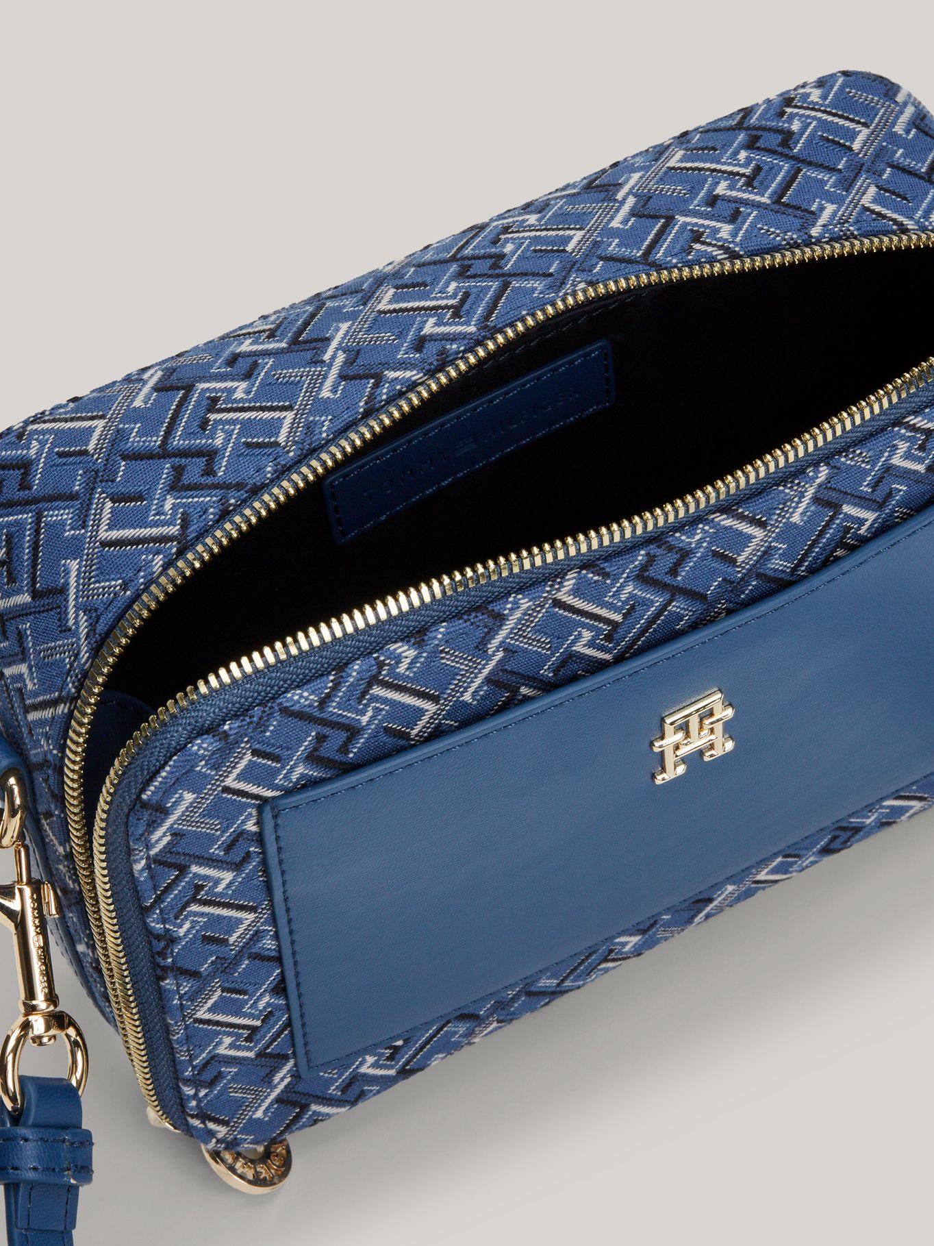 Bandolera Distinct  De Jacquard Azul Tommy Hilfiger-3