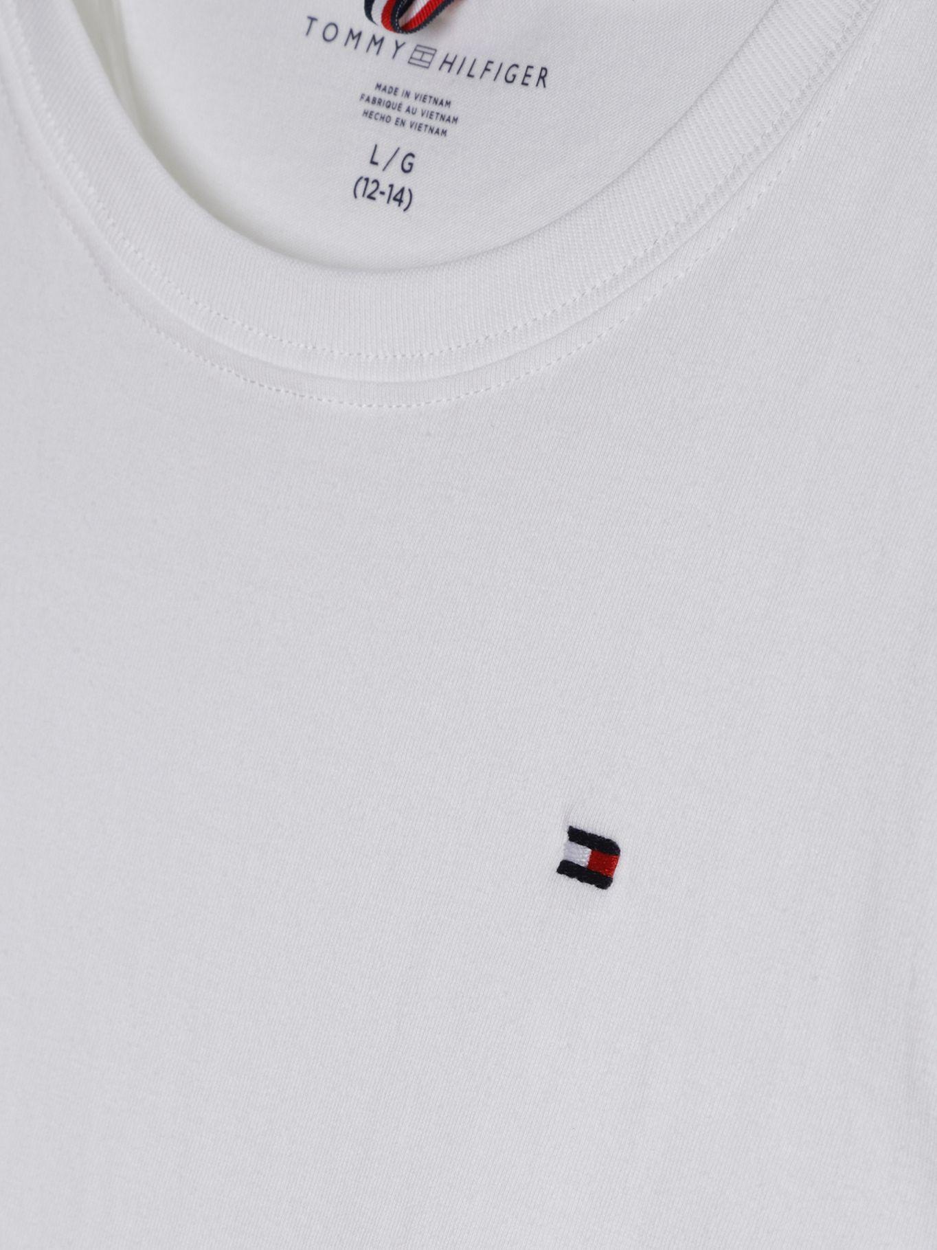 POLERA ESSENTIAL LOGO BLANCO 112 TOMMY HILFIGER-2
