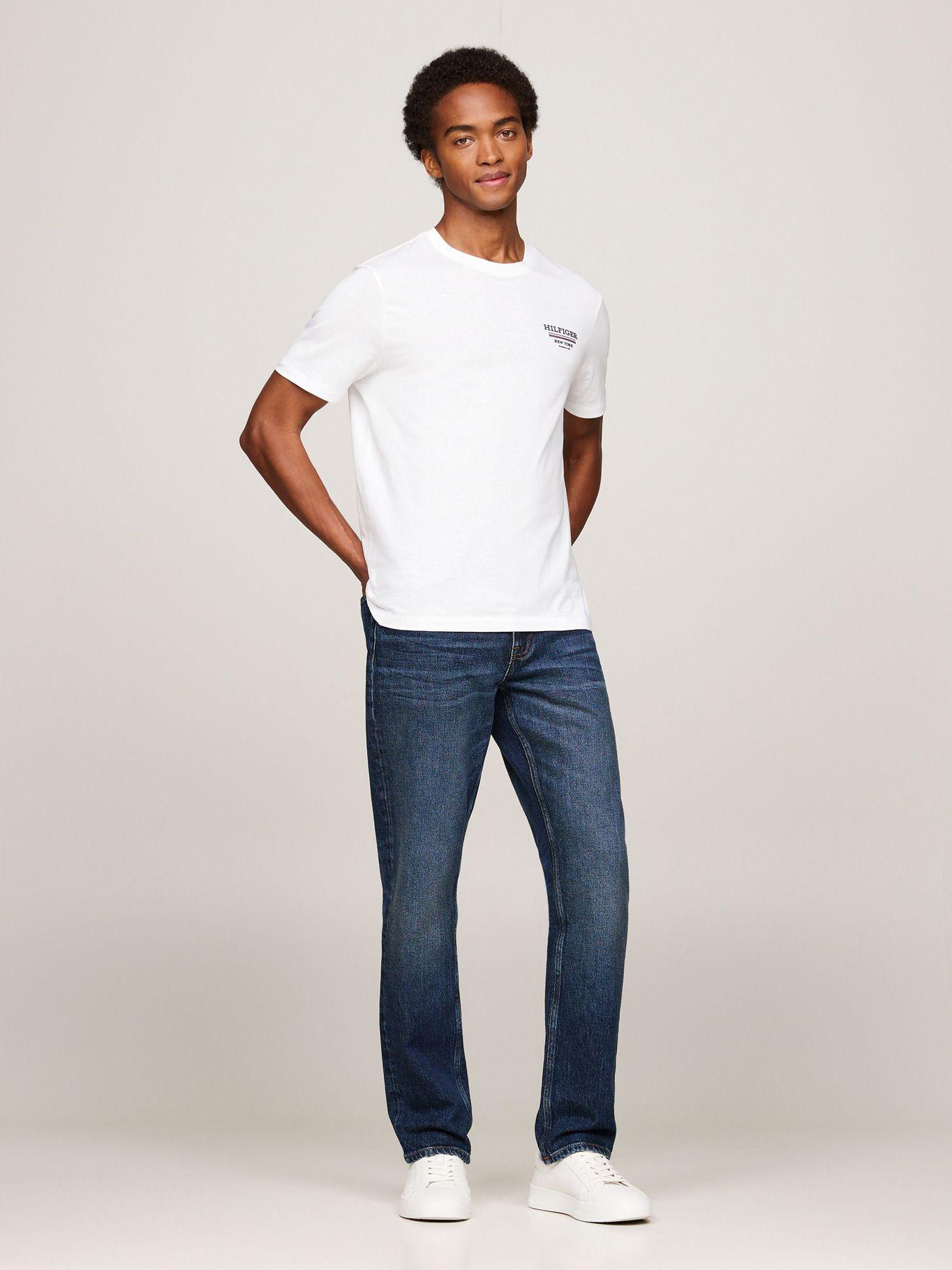 Polera Global Stripe Con Logo Blanco Tommy Hilfiger-1