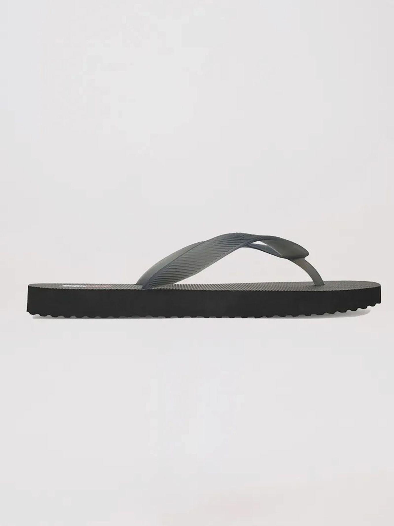 Sandalias Con Suela Dentada Y Logo Negro Tommy Jeans-4