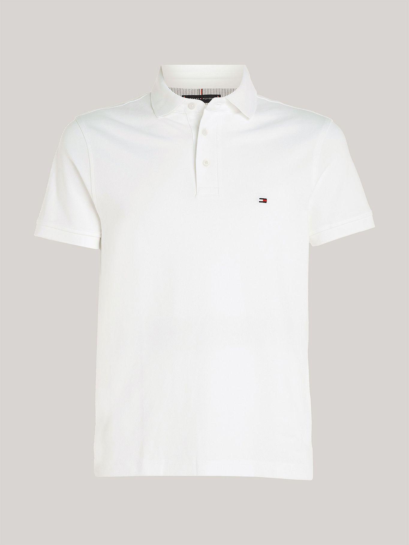 Polo Essential Slim Fit Blanco Tommy Hilfiger-4