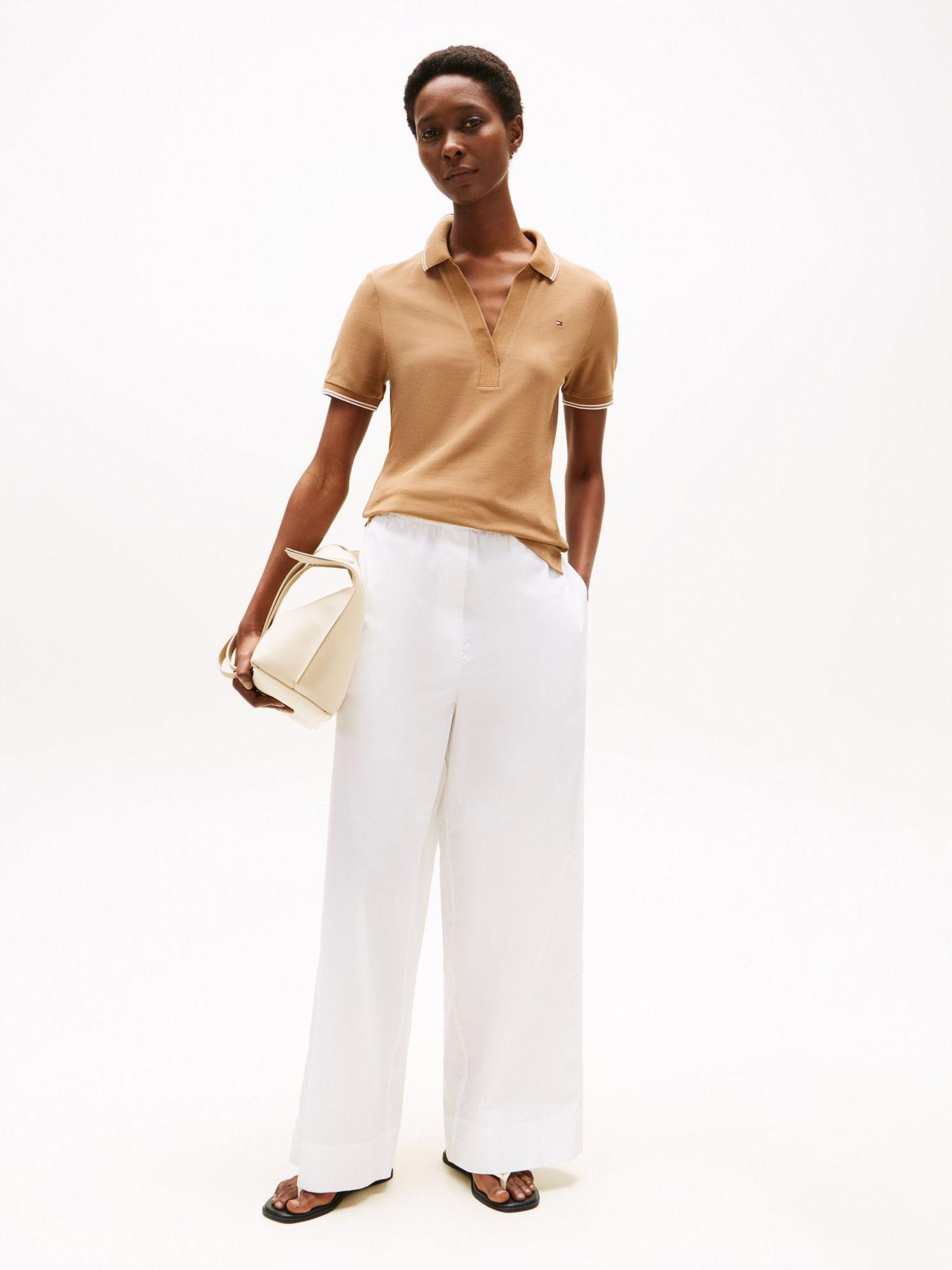 Polo Colección 1985 Slim Fit Café GWA Tommy Hilfiger-1