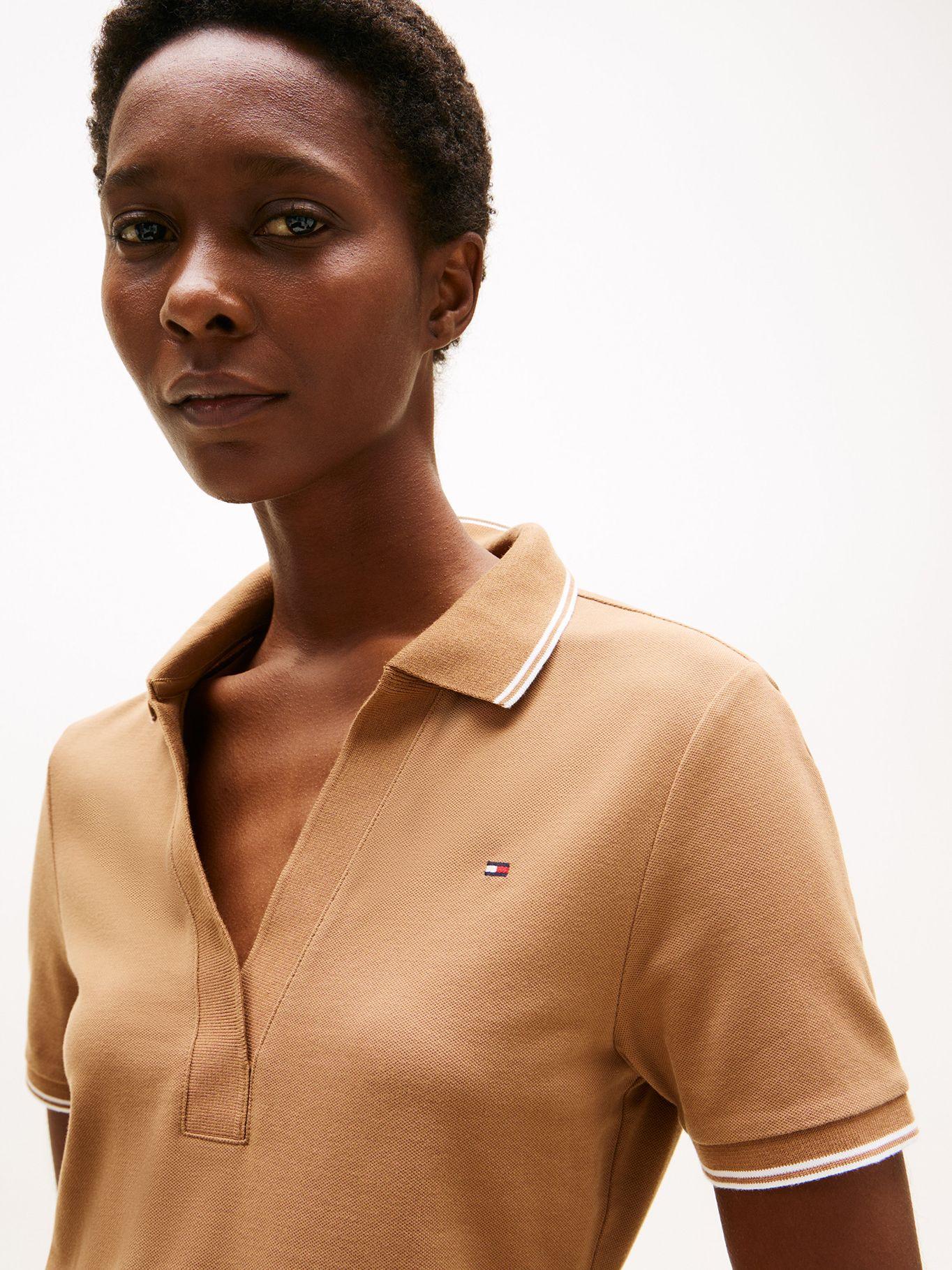 Polo Colección 1985 Slim Fit Café GWA Tommy Hilfiger-3