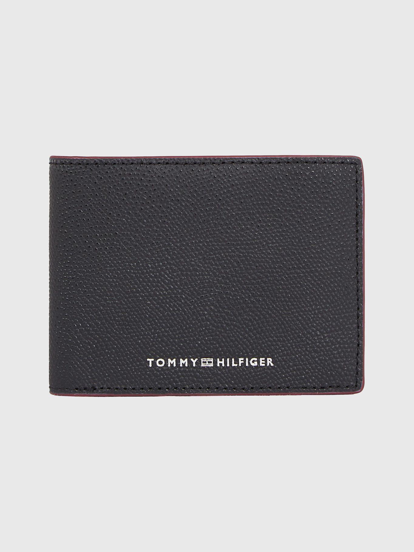 Billetera Structure De Cuero Negro Tommy Hilfiger-0