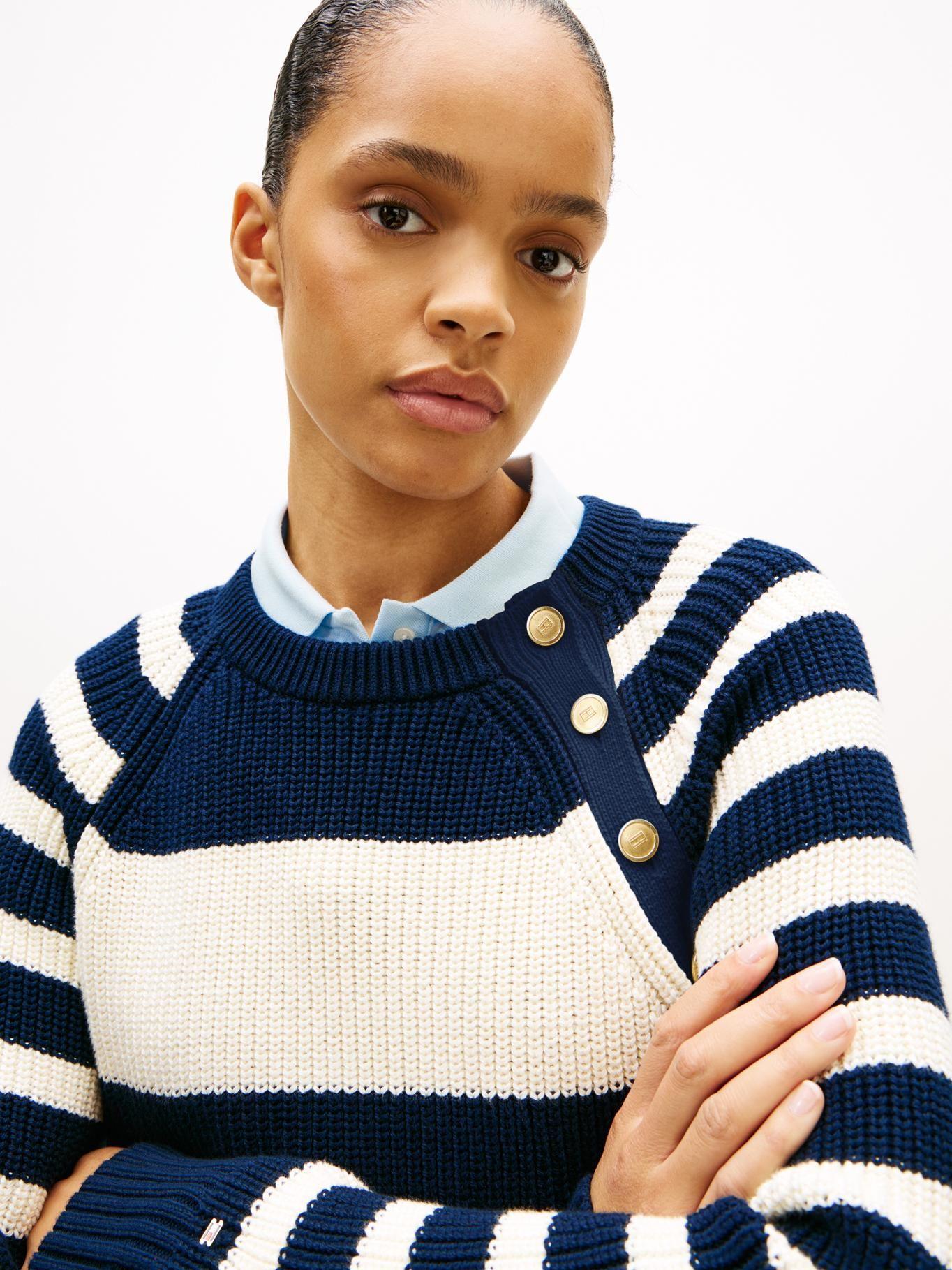 Sweater Con Botones Dorados-3