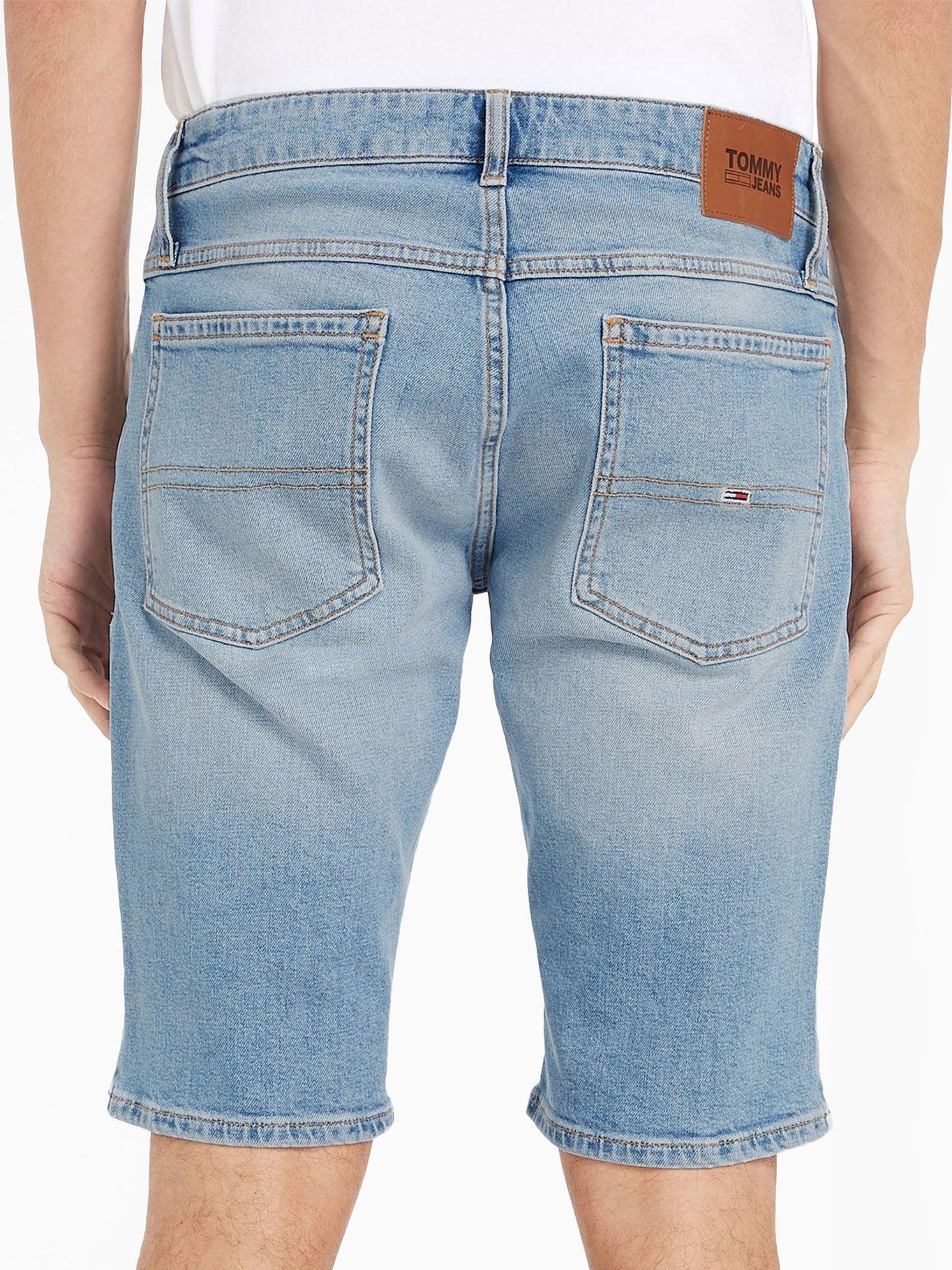 Shorts Denim Desgastados Azul Tommy Jeans-1