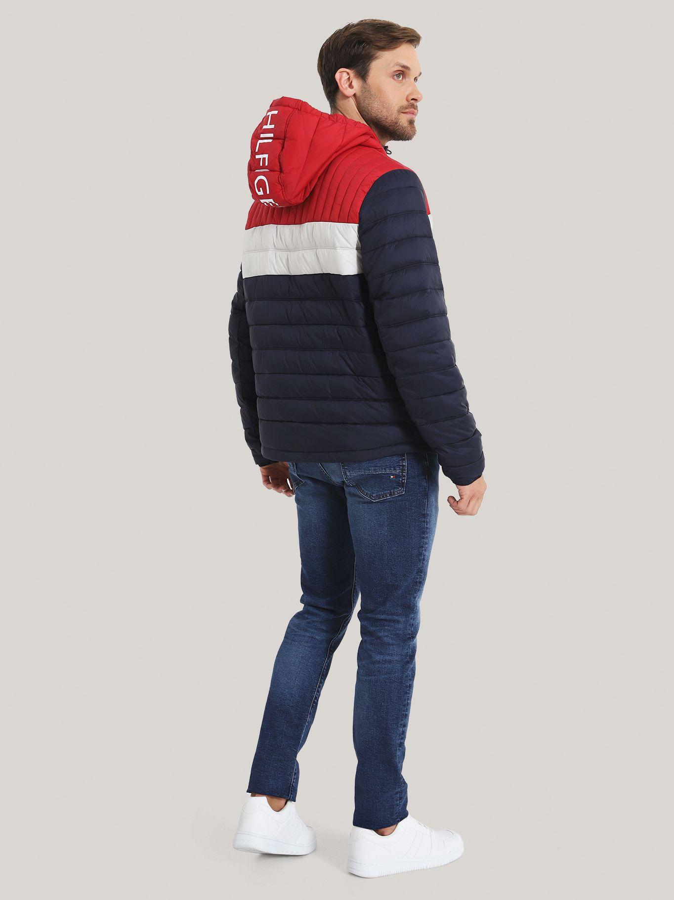 Parka Weight Quilted Colorblock Multicolor Tommy Hilfiger-2