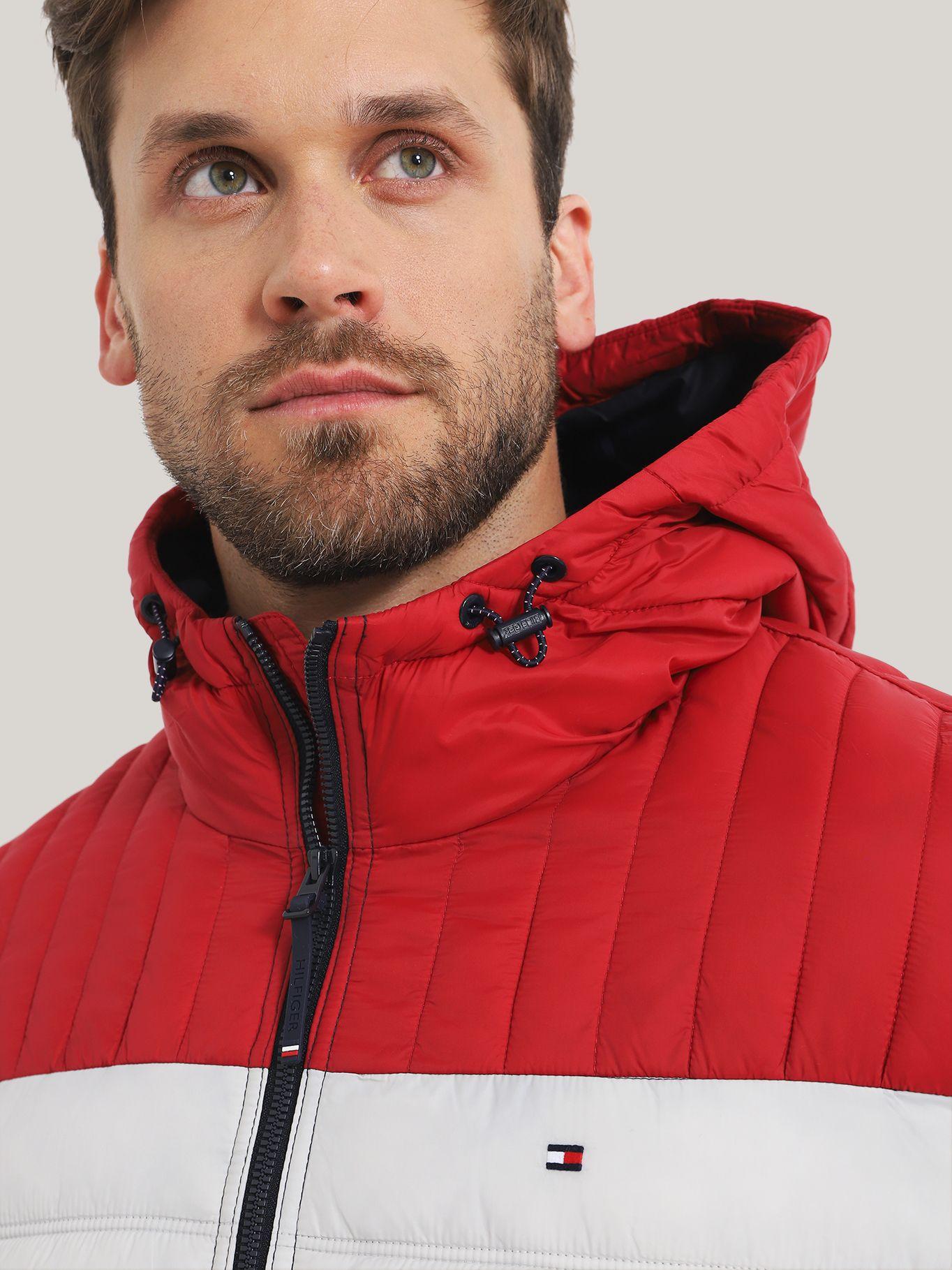 Parka Weight Quilted Colorblock Multicolor Tommy Hilfiger-3
