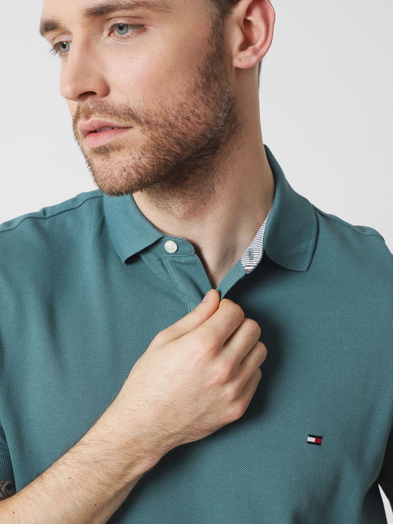 Polo Im 1985 Regular Fit Verde MB6 Tommy Hilfiger-3