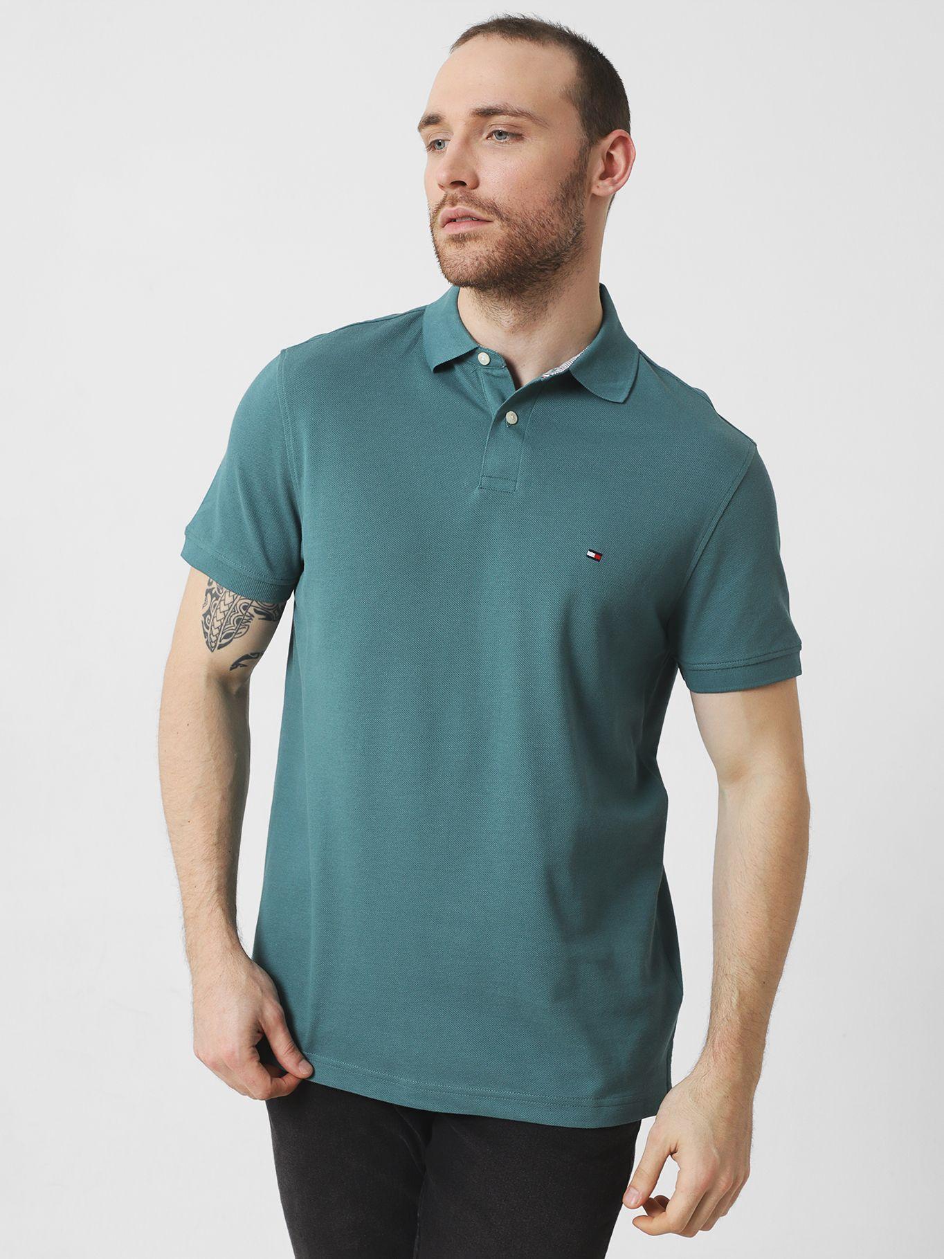 Polo Im 1985 Regular Fit Verde MB6 Tommy Hilfiger-0