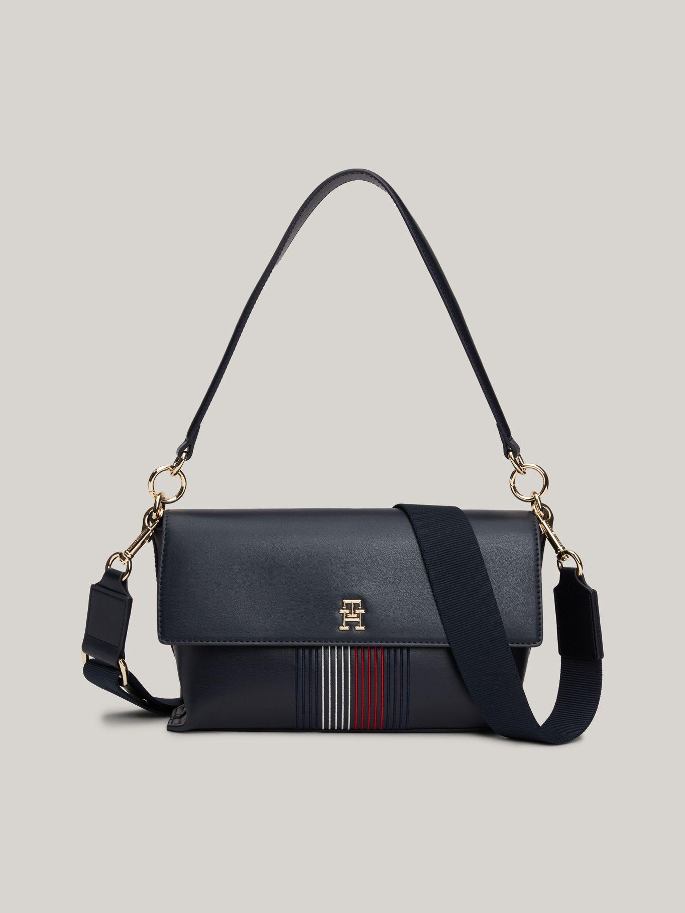 Cartera Distinct Con Monogram Azul Tommy Hilfiger-0