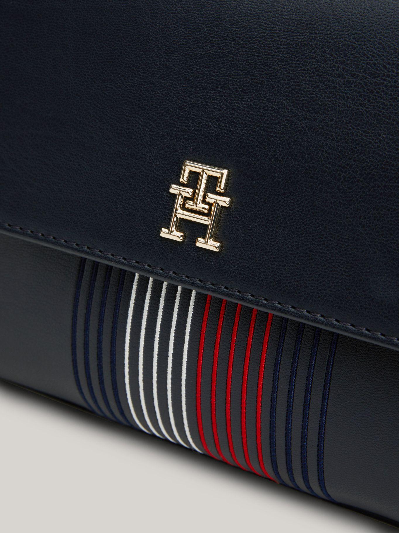 Cartera Distinct Con Monogram Azul Tommy Hilfiger-2