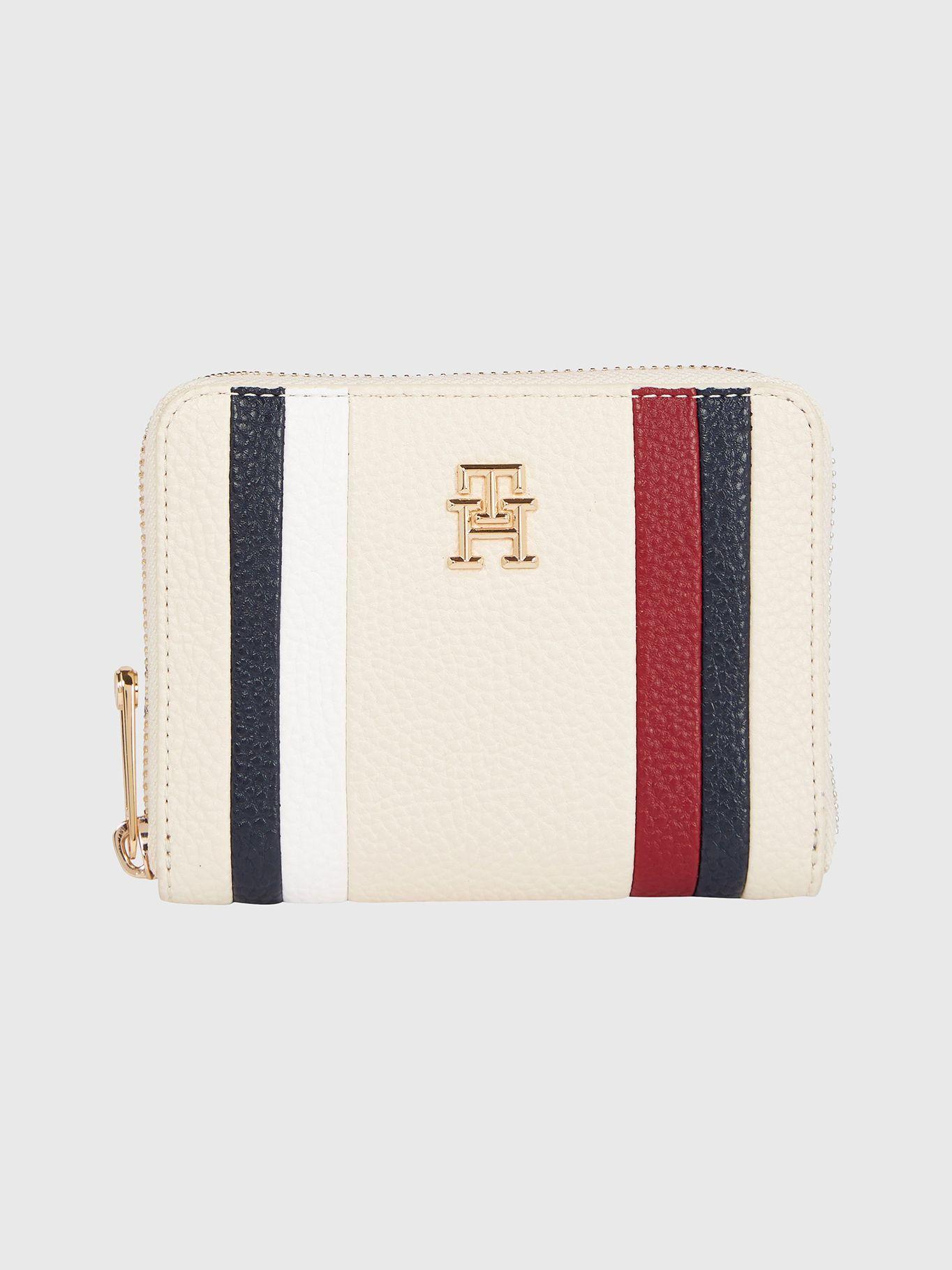 Billetera Emblem Monogram Beige Tommy Hilfiger-0