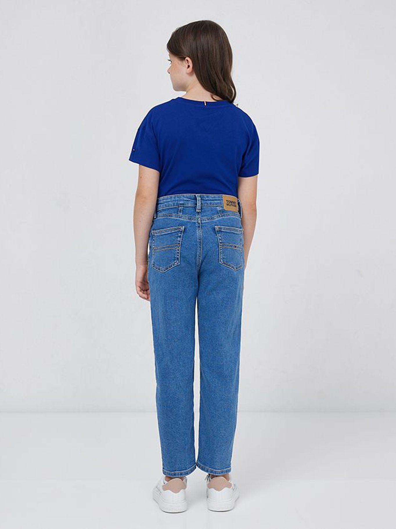 Jeans Classic De Talle Alto Azul Tommy Hilfiger-3