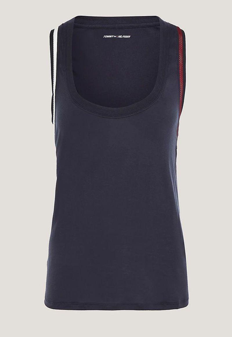 Polera Sport Relaxed Sin Mangas Azul Tommy Hilfiger-4