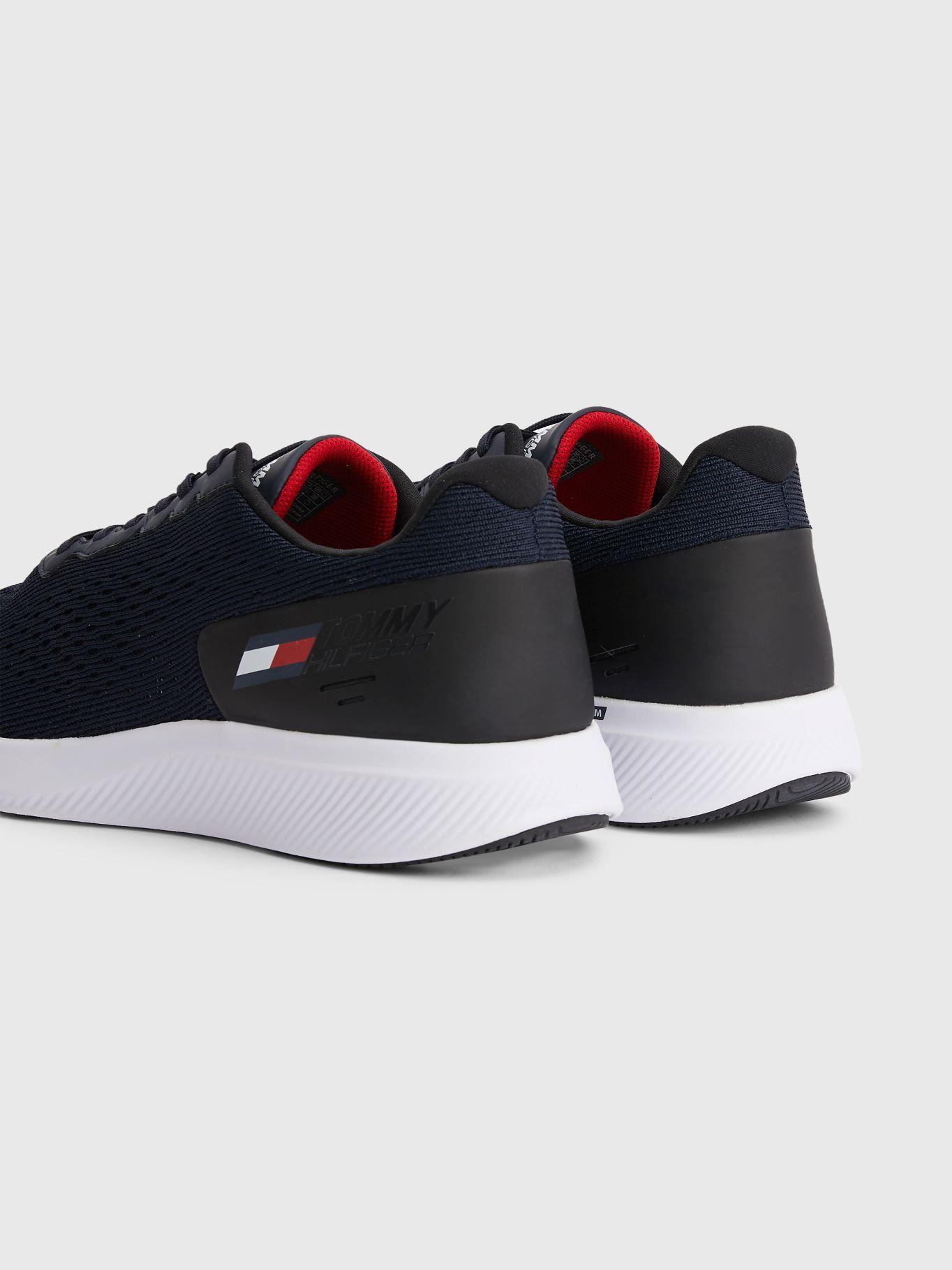 Zapatillas Sport De Malla Con Logo Azul Tommy Hilfiger-3