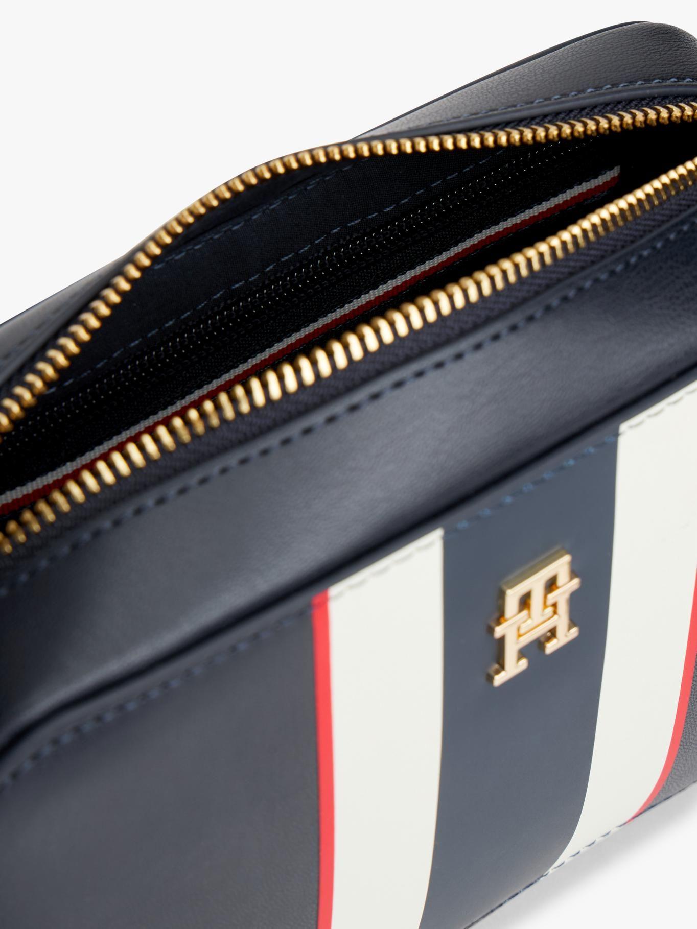 Cartera Bandolera Im Latam Corp Tommy Hilfiger Azul-4