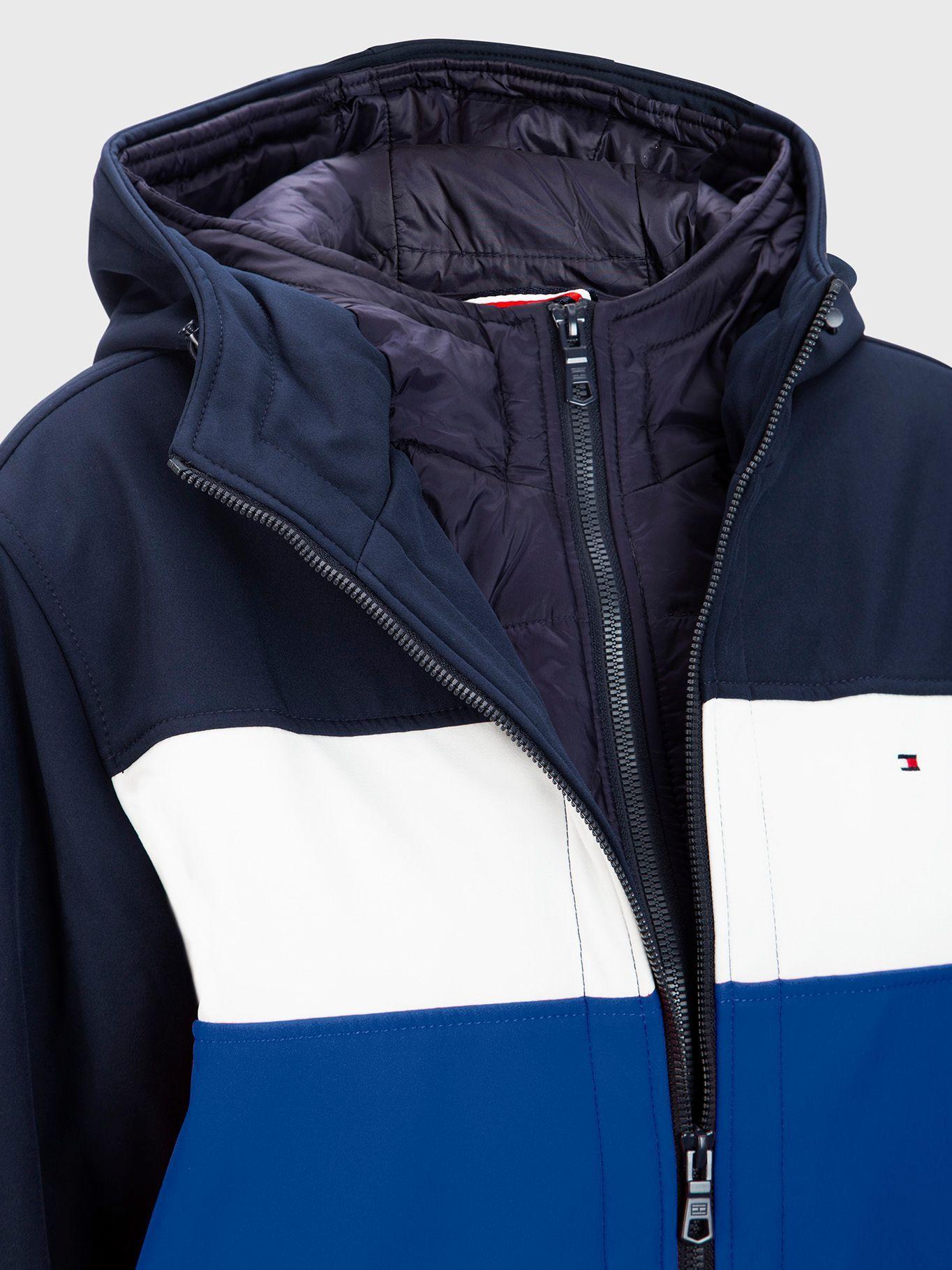 Chaqueta Hoodie Classics Softshell Azul Tommy Hilfiger-2
