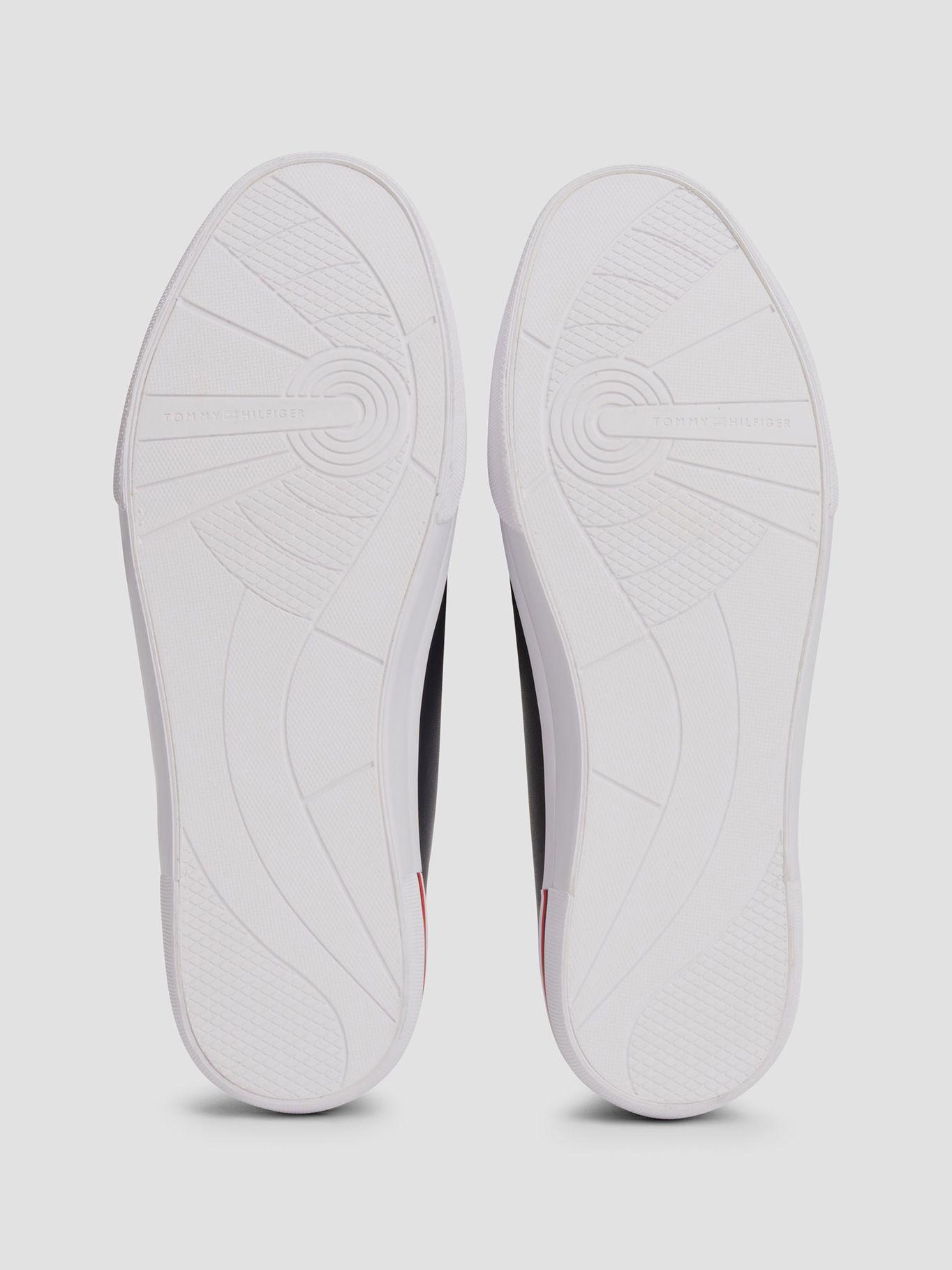 Zapatillas Con Logo En Bajo Relieve Azul Tommy Hilfiger-3