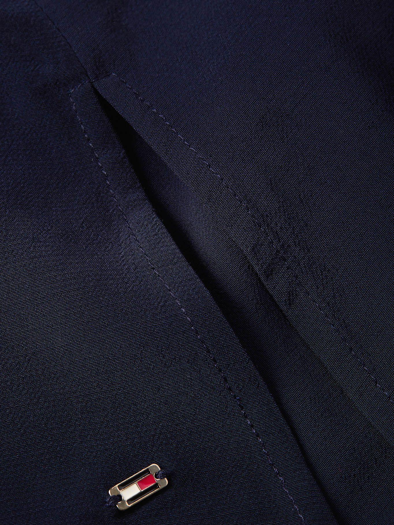 Blusa Solid Relaxed Fit Azul Tommy Hilfiger-5