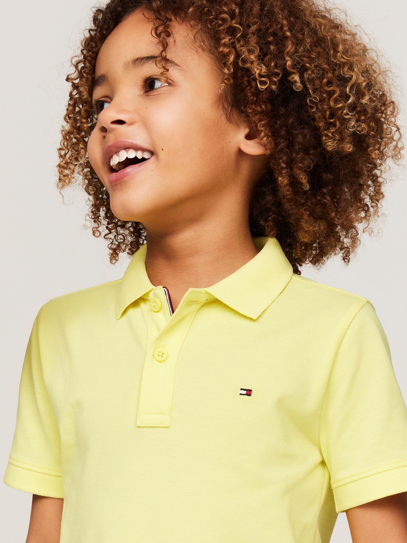 Polo Logo Flag Essential Amarillo Tommy Hilfiger-3