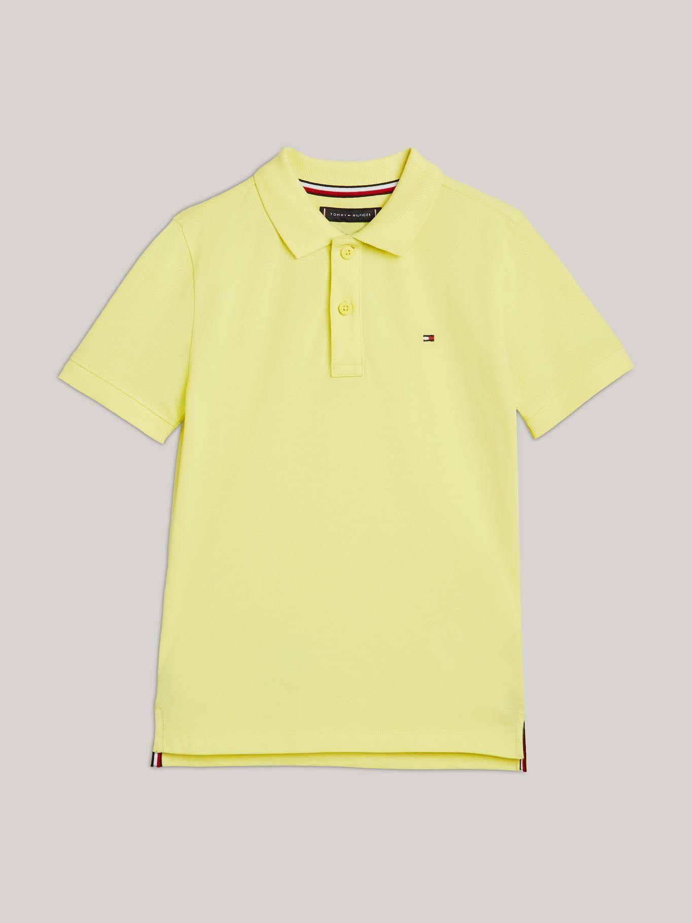 Polo Logo Flag Essential Amarillo Tommy Hilfiger-4