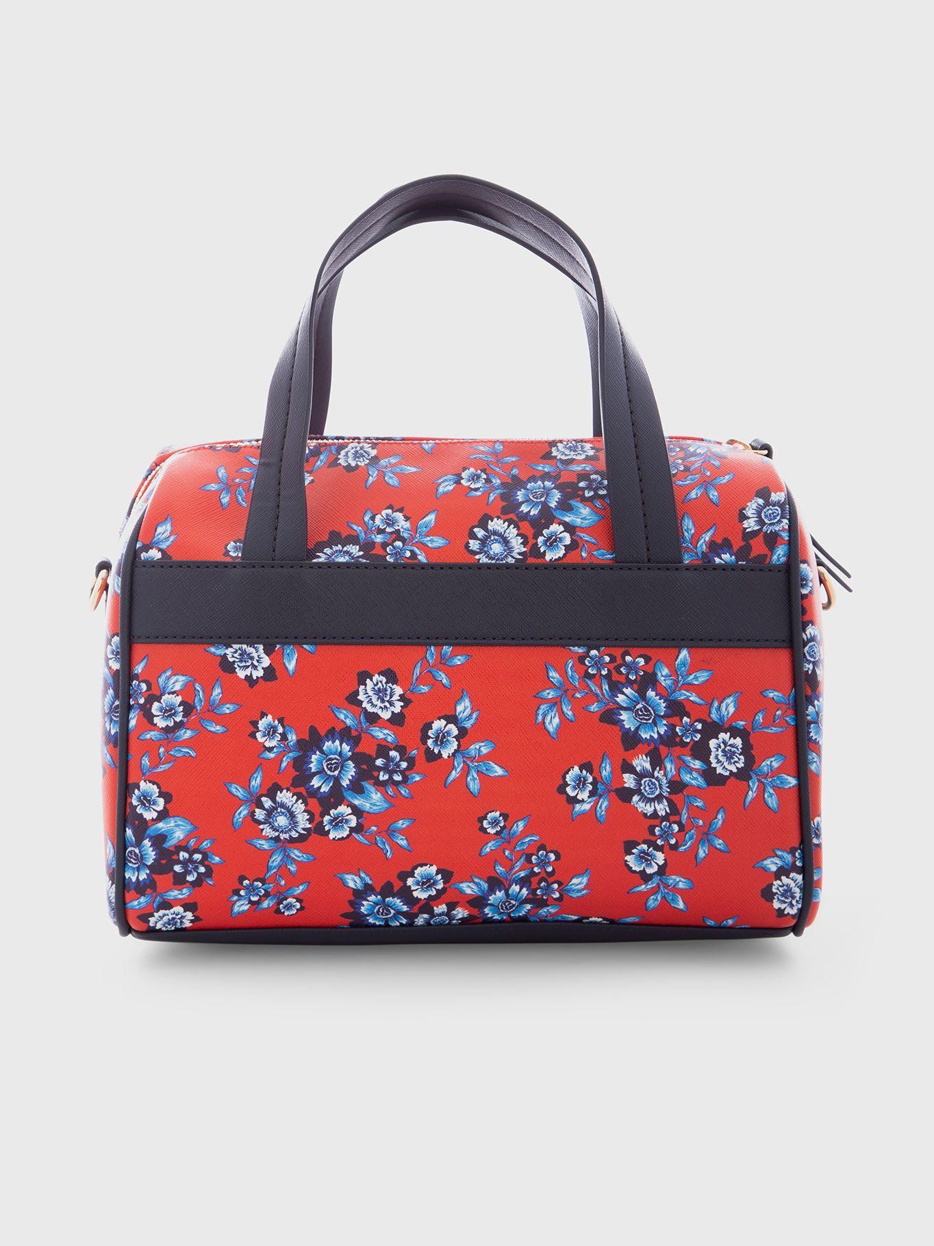Cartera Bandolera Print Floral Rojo Tommy Hilfiger-1