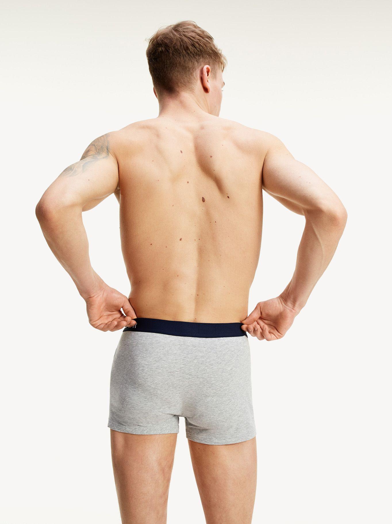 Pack De 3 Calzoncillos Trunk y Logo Negro Tommy Hilfiger-2