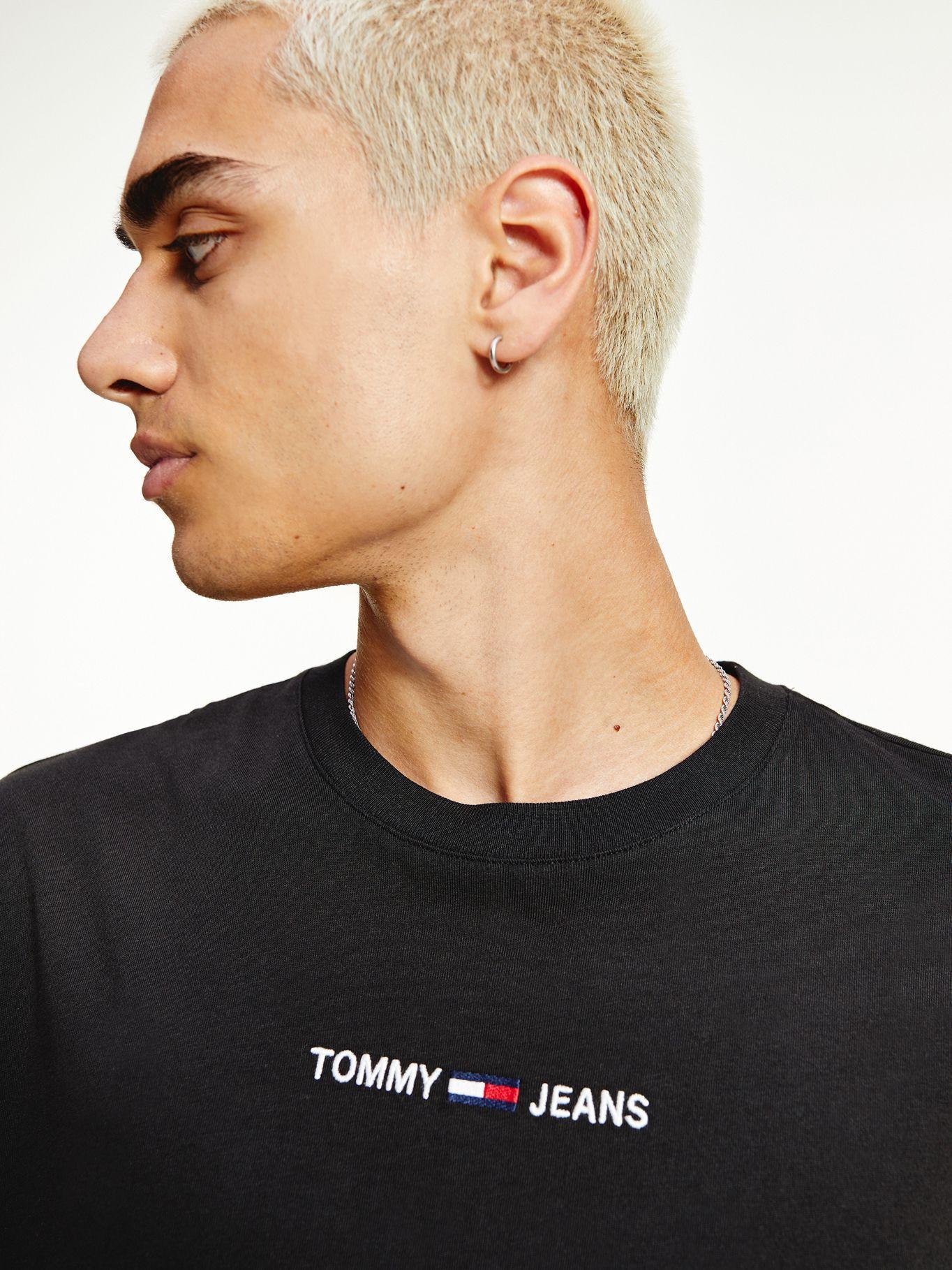 Polera Essential Cotton Negro Tommy Jeans F2-2