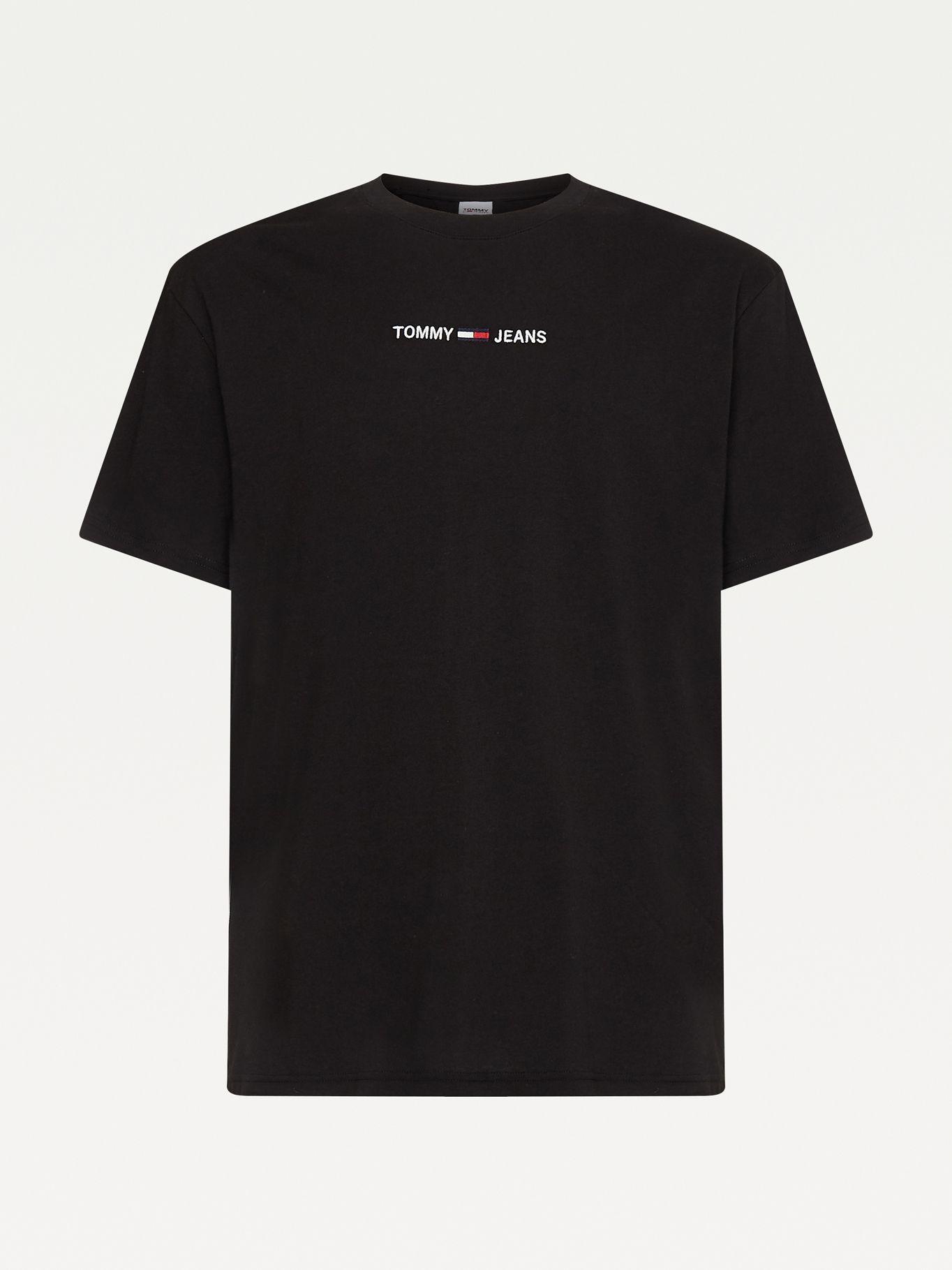 Polera Essential Cotton Negro Tommy Jeans F2-3