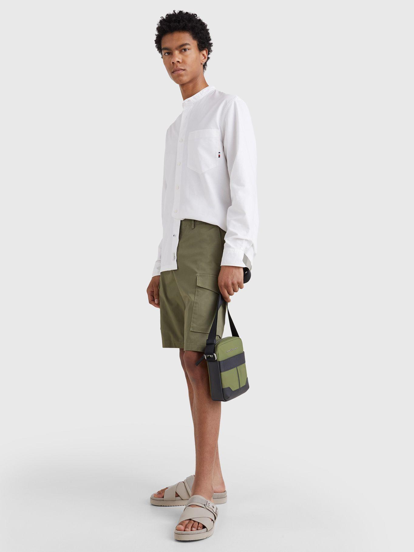 Bolso Mini Reporte Elevated Verde Tommy Hilfiger-1