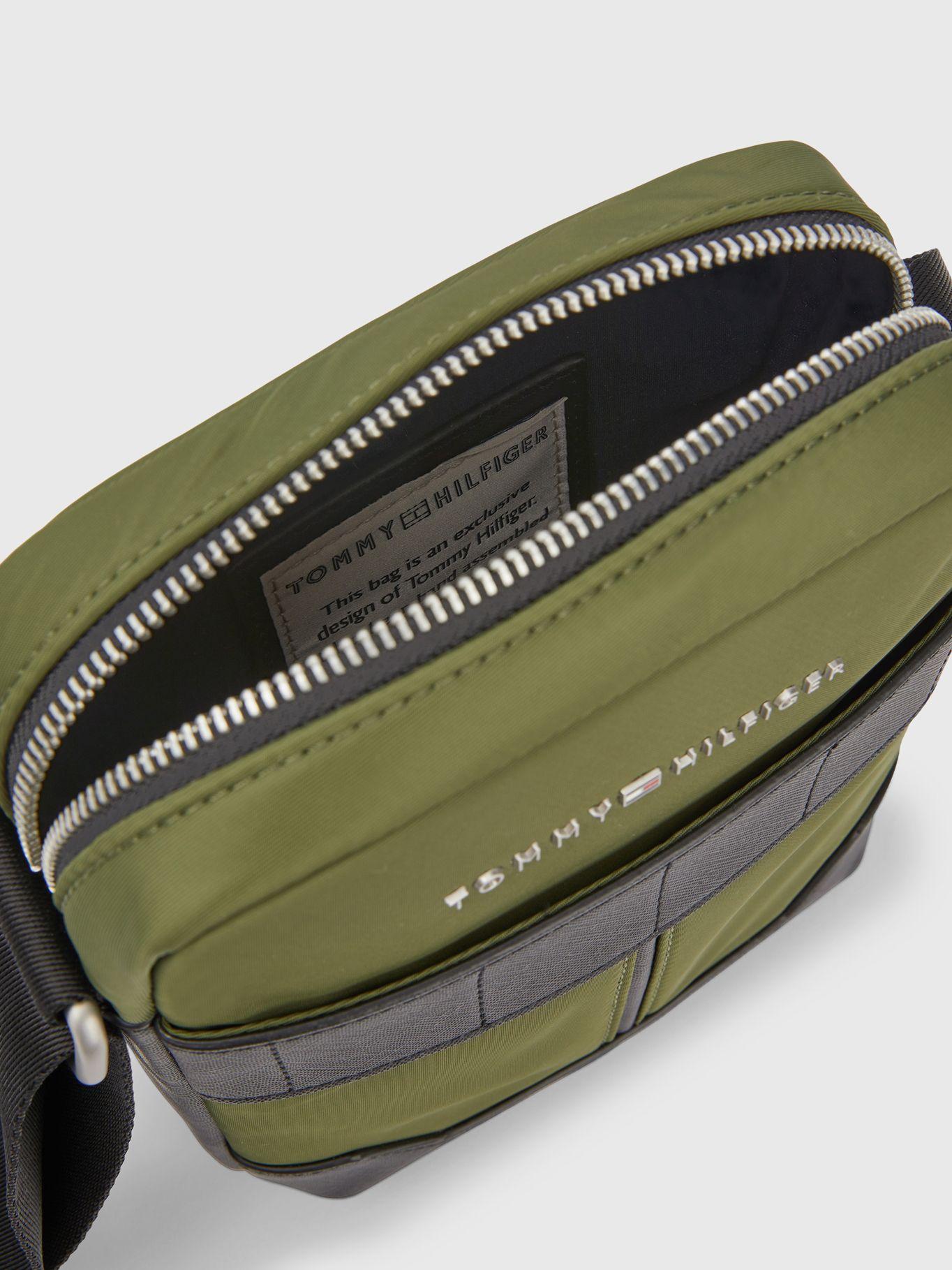 Bolso Mini Reporte Elevated Verde Tommy Hilfiger-3